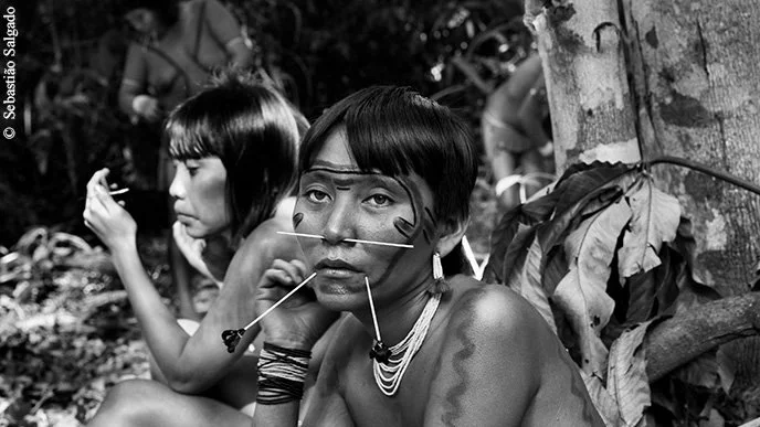 Amazonía en blanco y negro por Sebastião Salgado