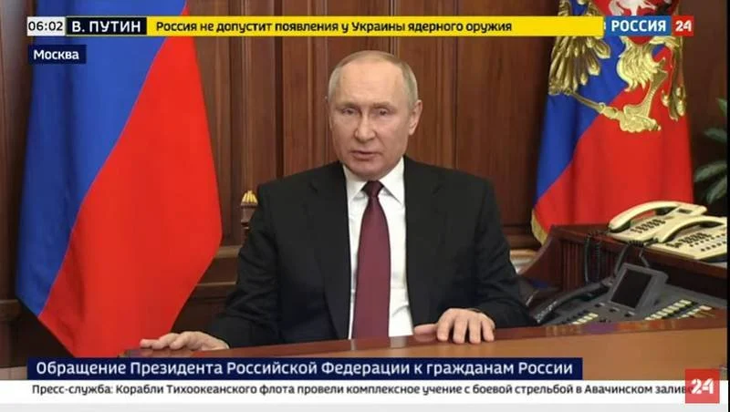 Rusia invadió Ucrania