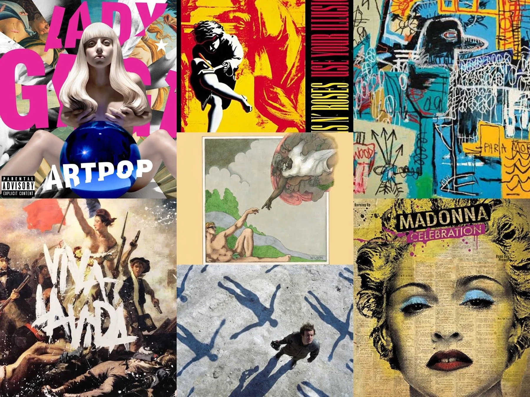¡Feliz Día Mundial del Arte! 9 discos con portadas artísticas