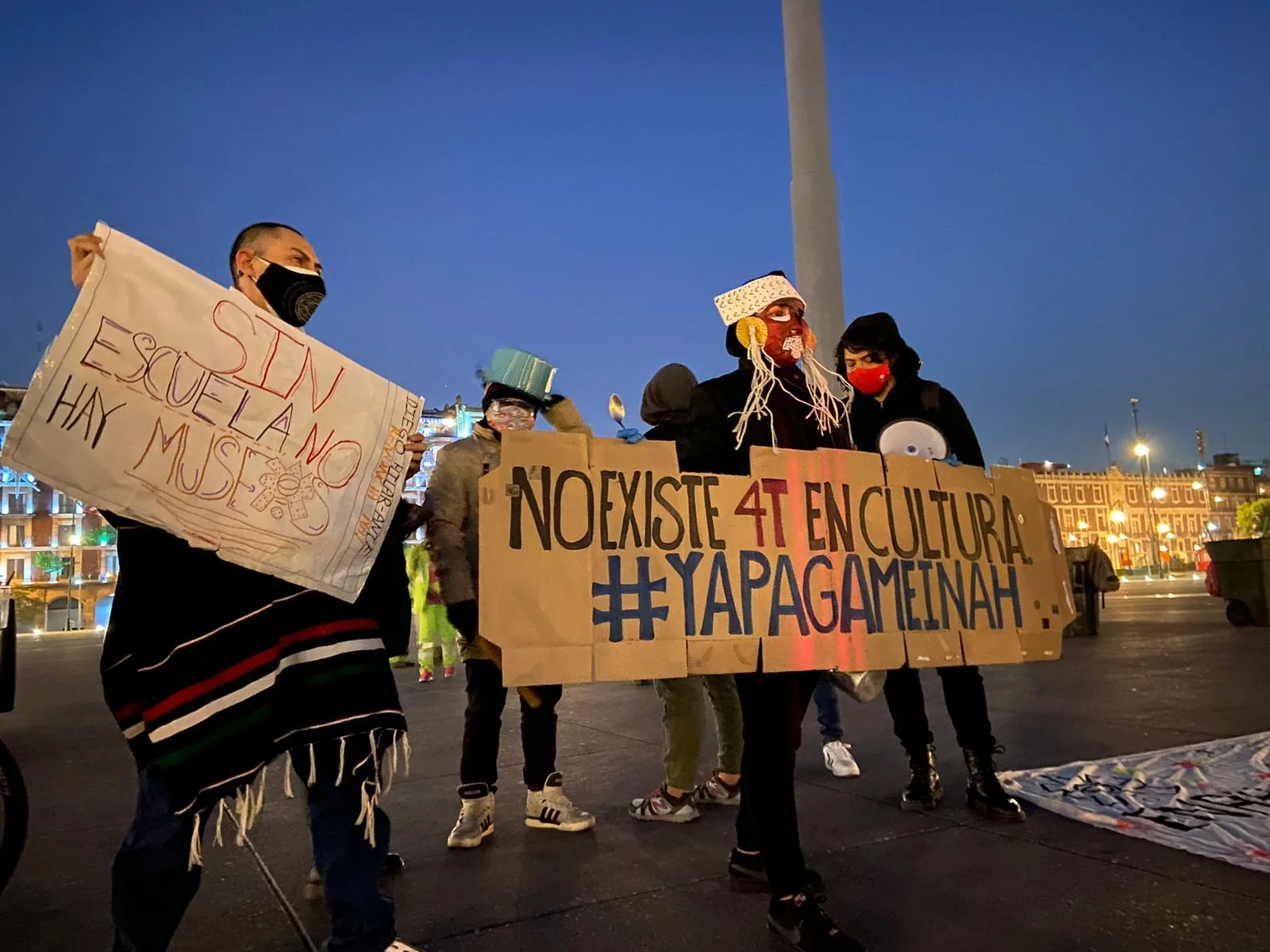 #YaPágameINAH en contra de la precarización laboral