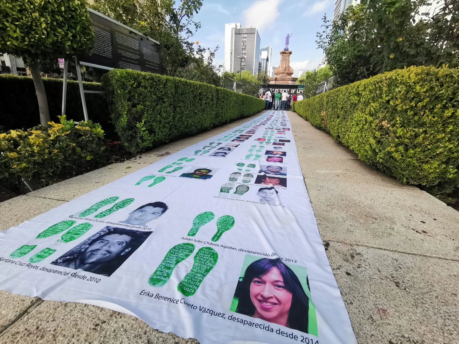 Para que los desaparecidos no sean olvidados
