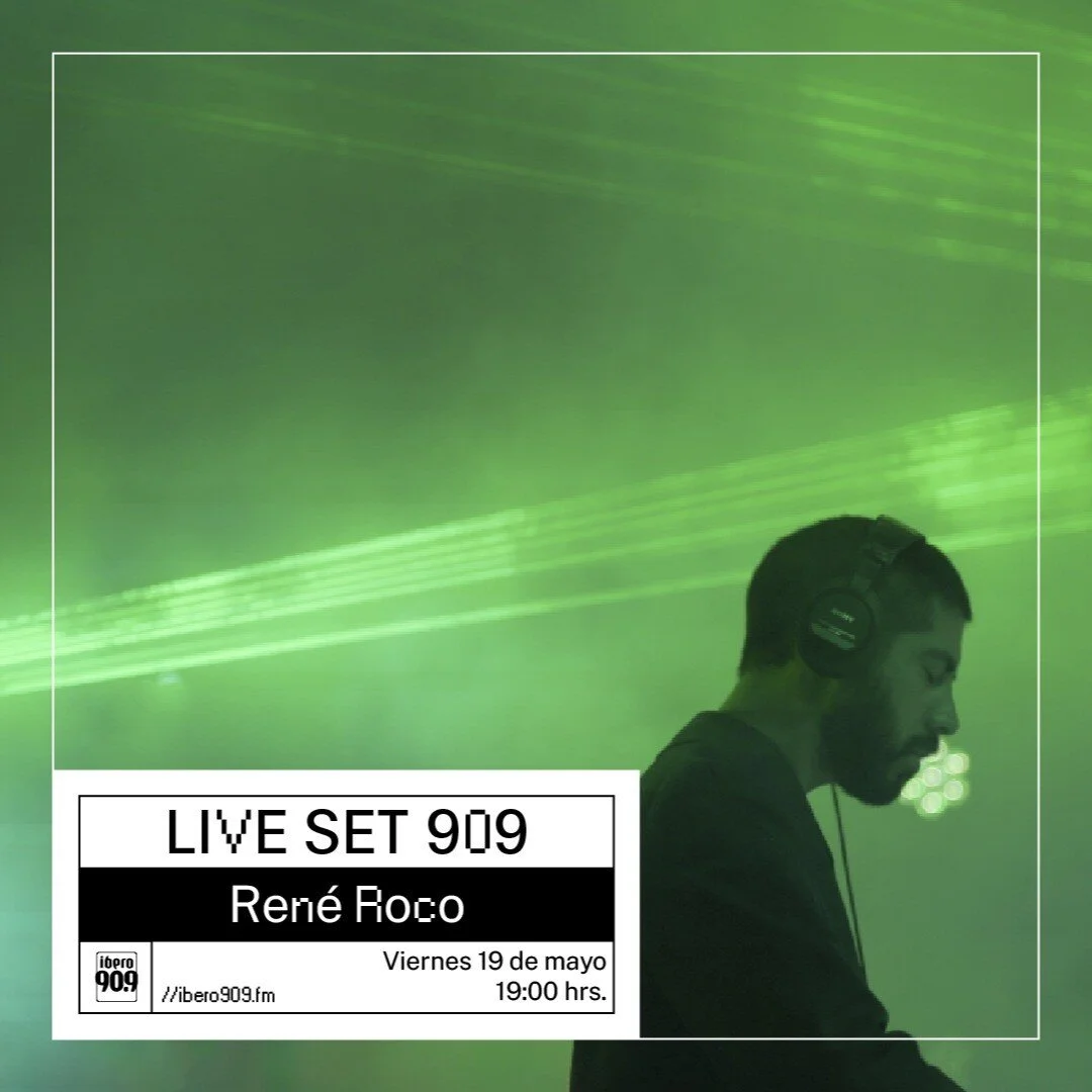#LiveSets909 presenta @renerocovmv 

Ren&eacute; Roco es un compositor y productor de m&uacute;sica electr&oacute;nica y realizador de m&uacute;sica original para proyectos audiovisuales.

En 2019 funda Tensa Records, sello y estudio de m&uacute;sica