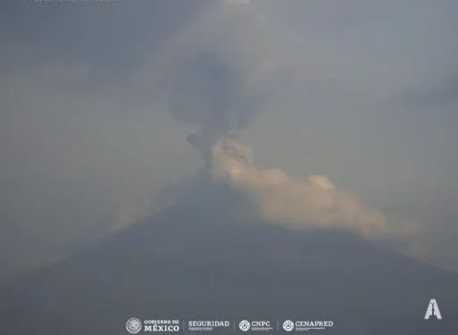 Cómo se afectaron los vuelos de la Ciudad de México por el Popocatépetl