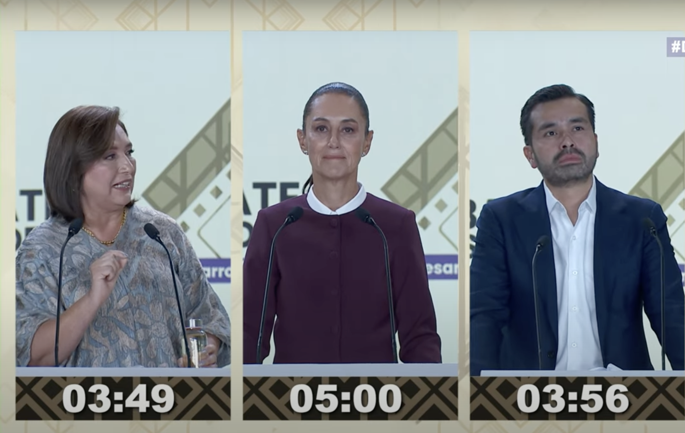 La estrategia de los presidenciales en el segundo debate