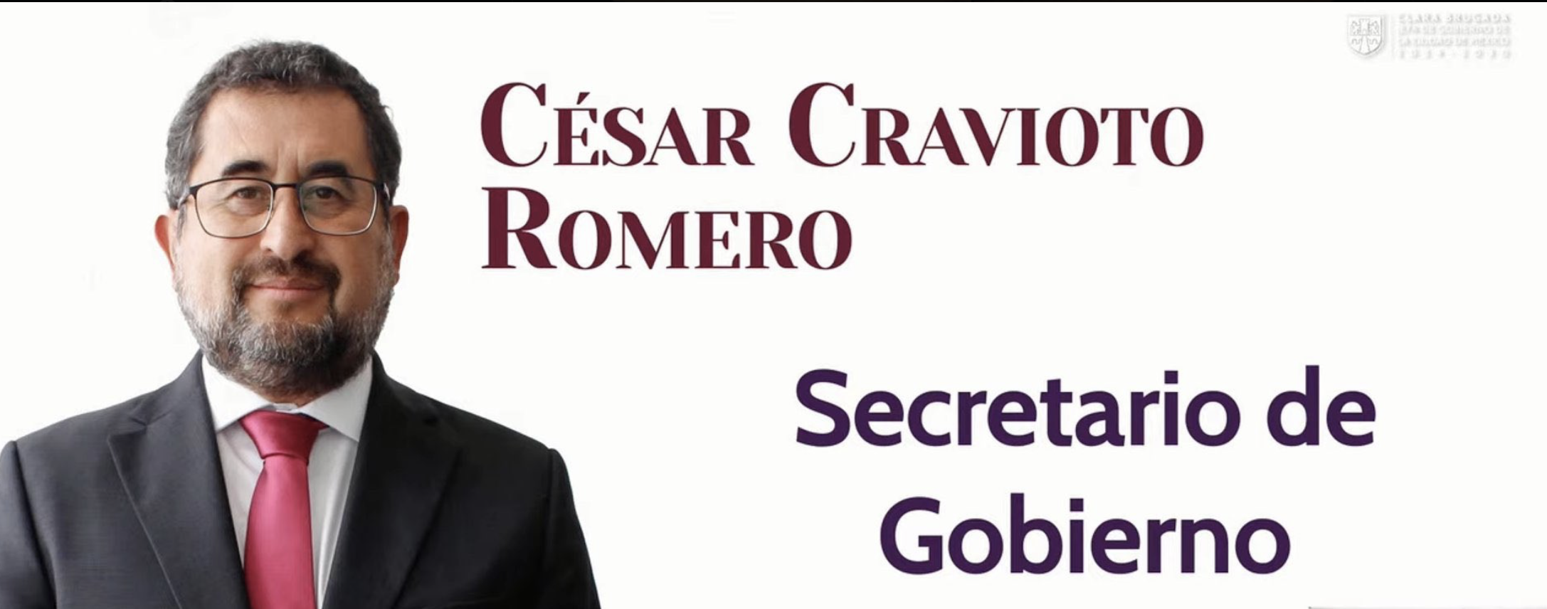 El reto de Cesar Cravioto será la vivienda, el transporte y la relación con la oposición