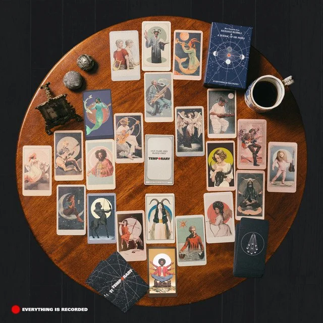 Portada del disco Richard Russel Is Temporary de Everything Is Record.ed