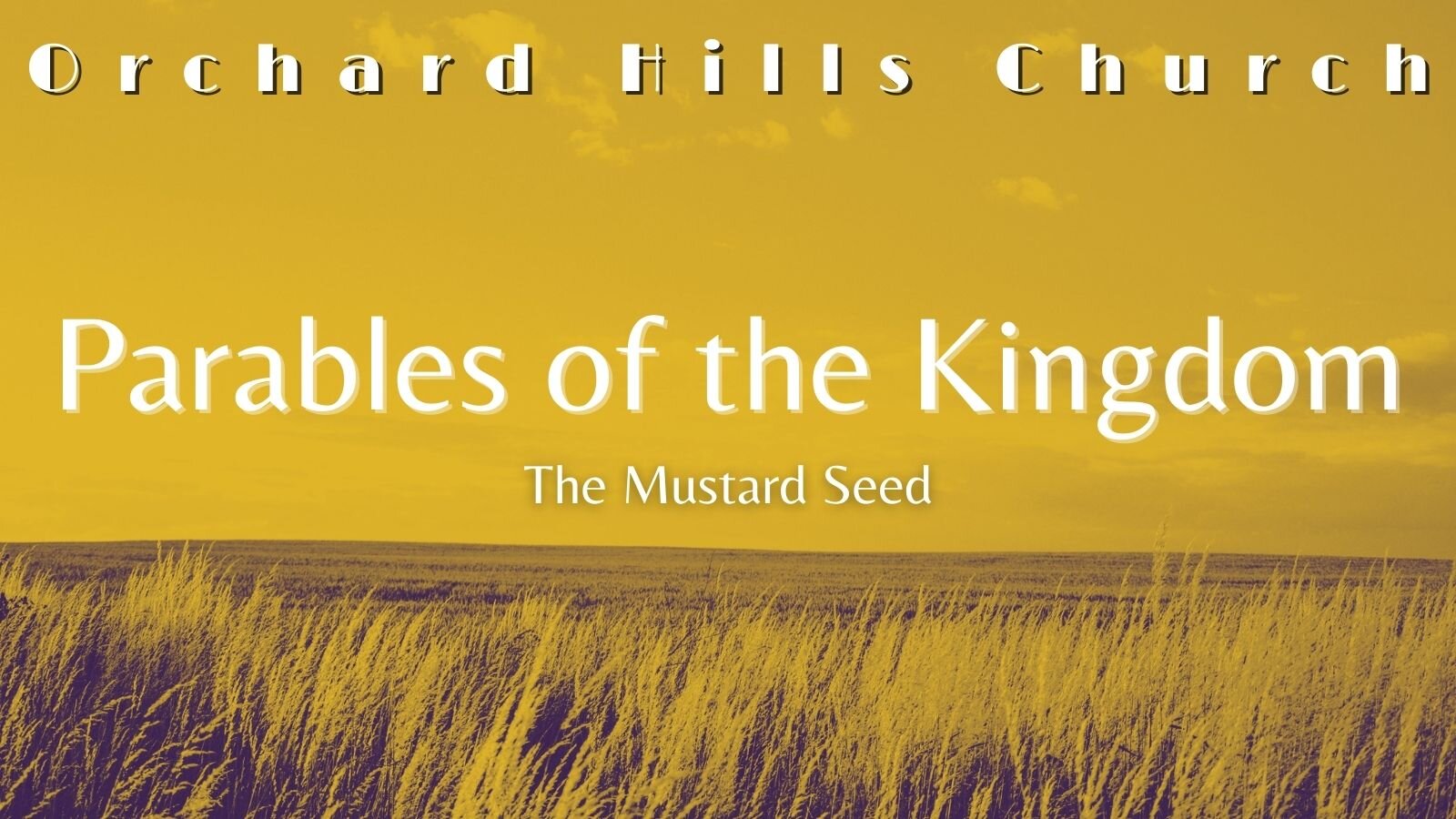 Like a Mustard Seed
