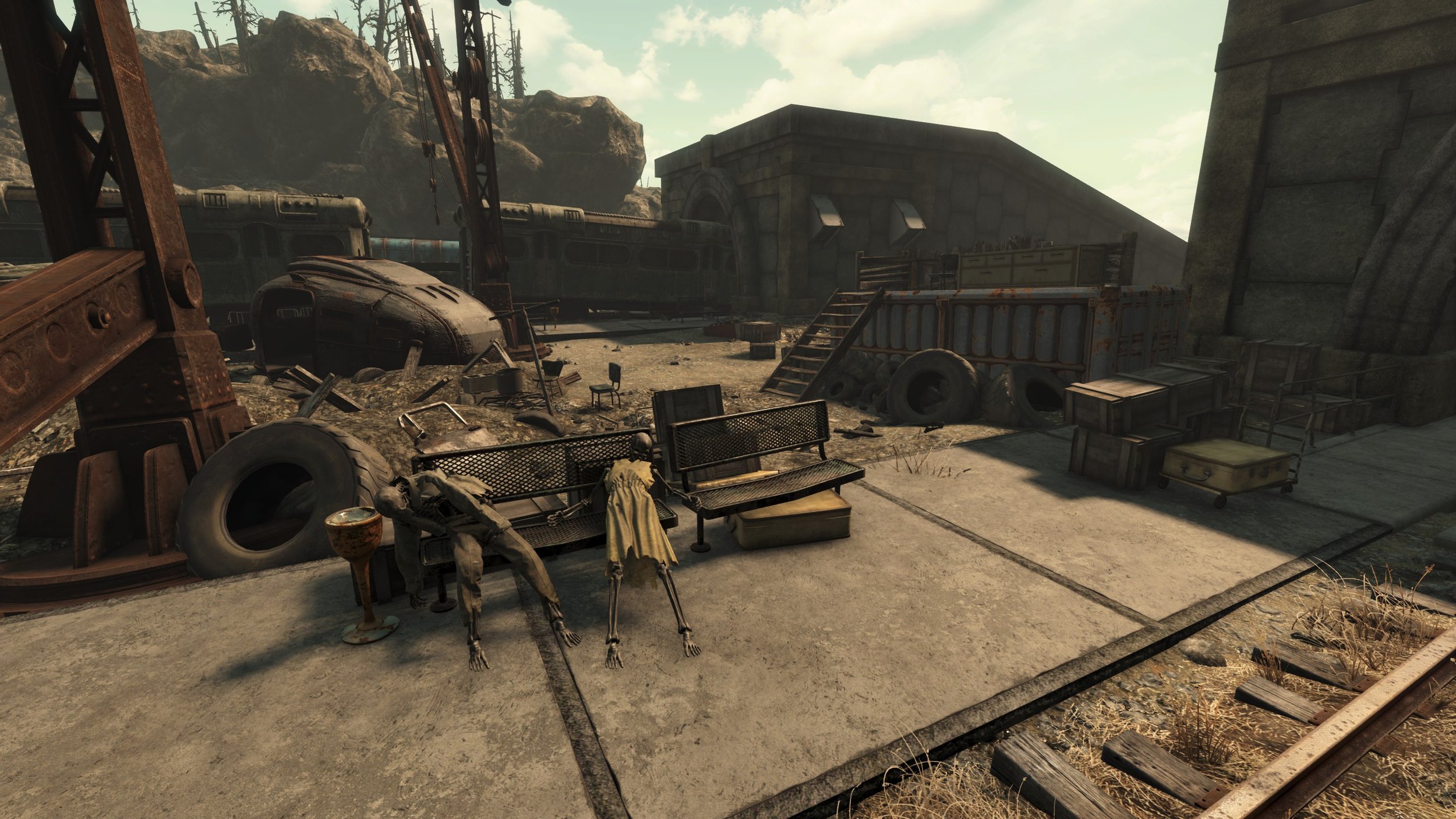 Capital Wasteland looks a lot like Fallout 3 in Fallout 4