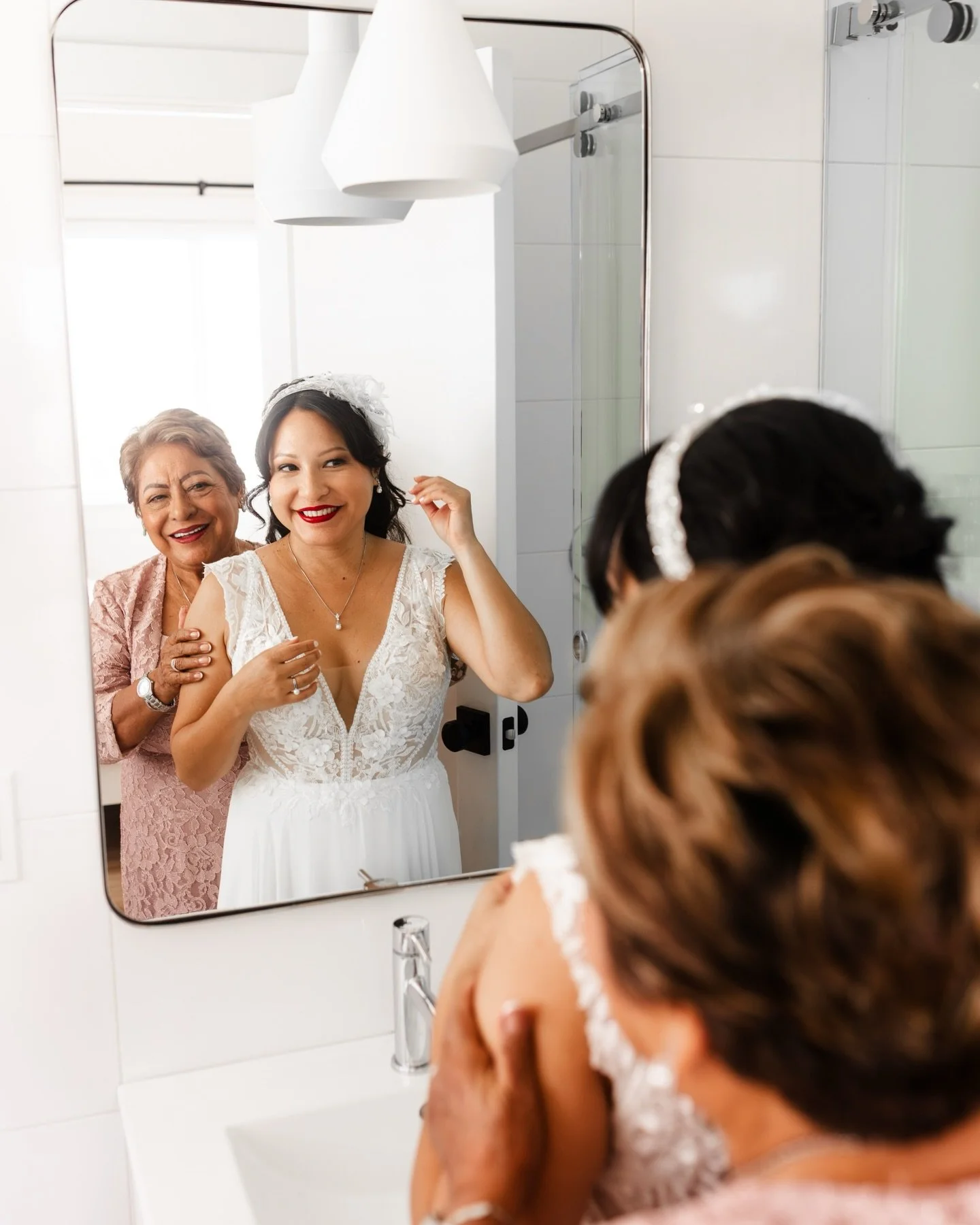 A mother and daughter bond is strong and filled with love. Fierce and gentle. 
@veevix and her wonderful mother enjoying getting ready together @dunefairfield before the ceremony.

Huge shoutout to @julesphotofusion an up and coming portrait and wedd