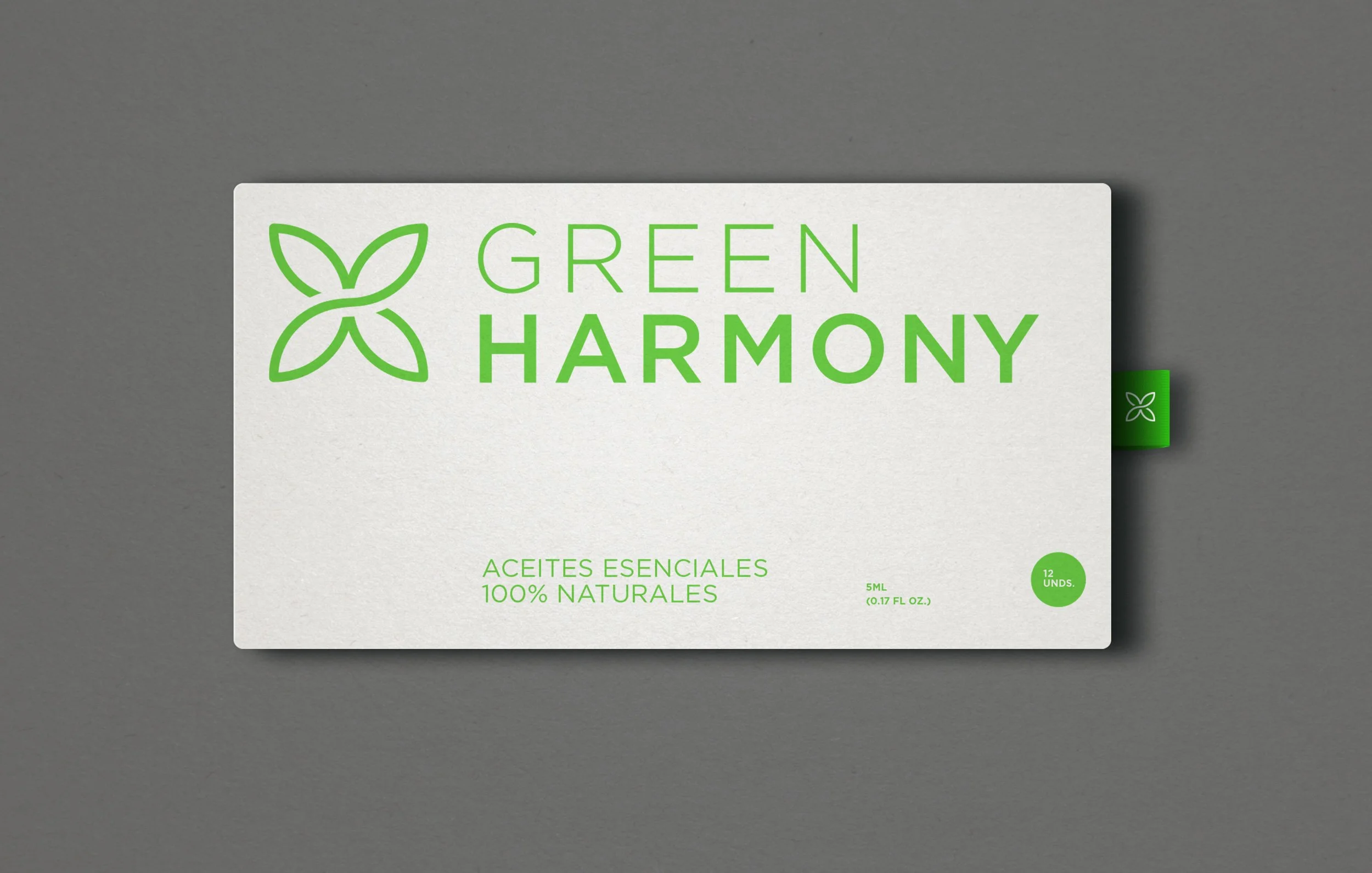 Green Harmony: Identidad + packaging