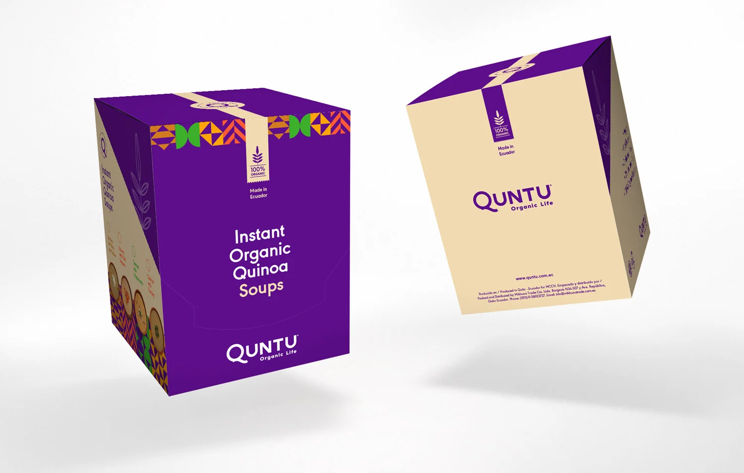 Soup containers packaging