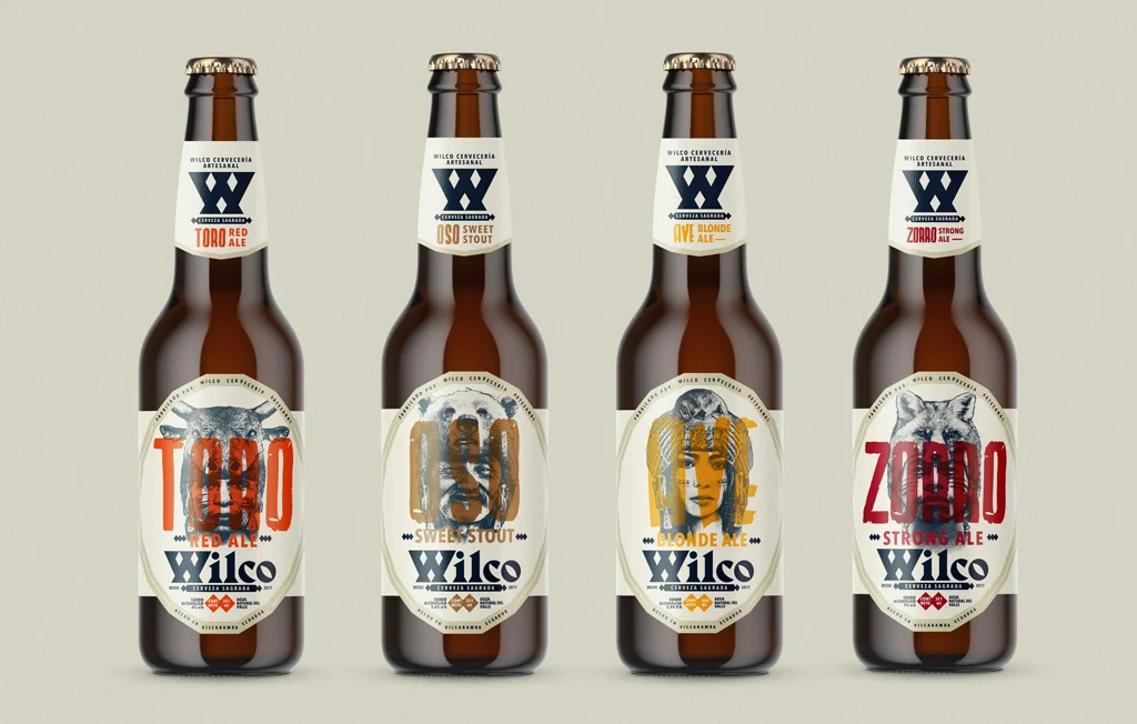 Línea de cervezas
