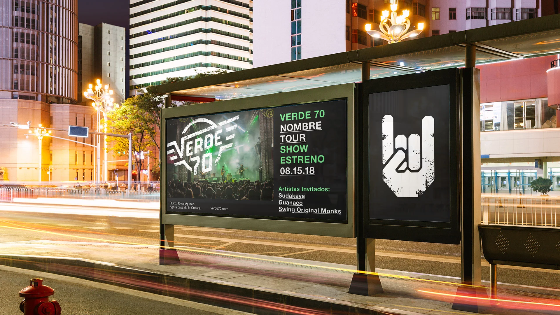 Aplicación de marca en gráficas publicitarias