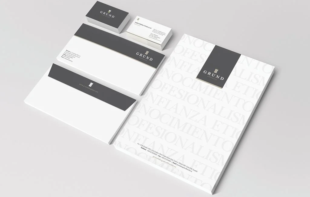 Diseño de papelería corporativa