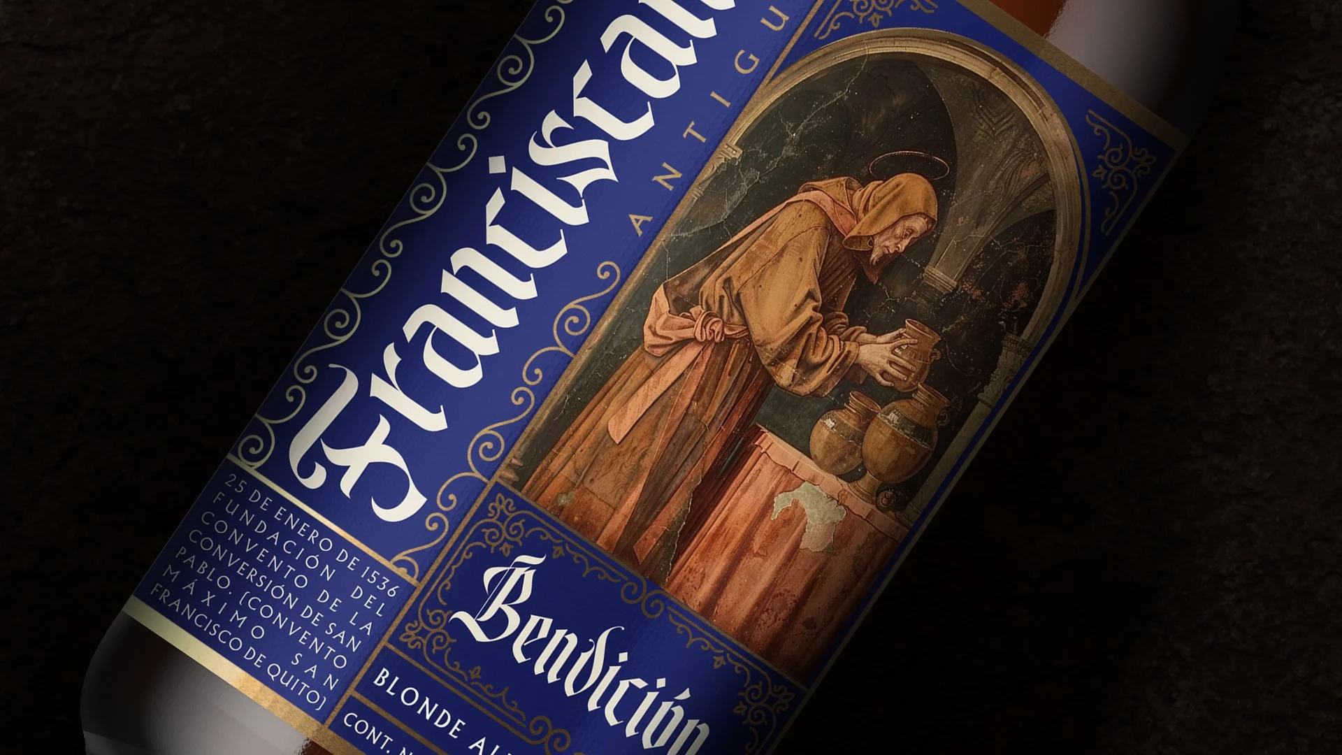 Franciscana Antigua: Identidad + packaging