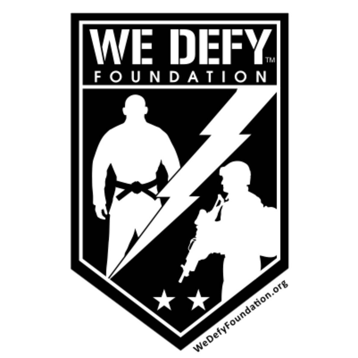 We are happy to announce our partnership with the We Defy Foundation!

They provide combat veterans a long term means to overcome their challenges through Jiu Jitsu and fitness training!

If you or someone you know would benefit from these services, 