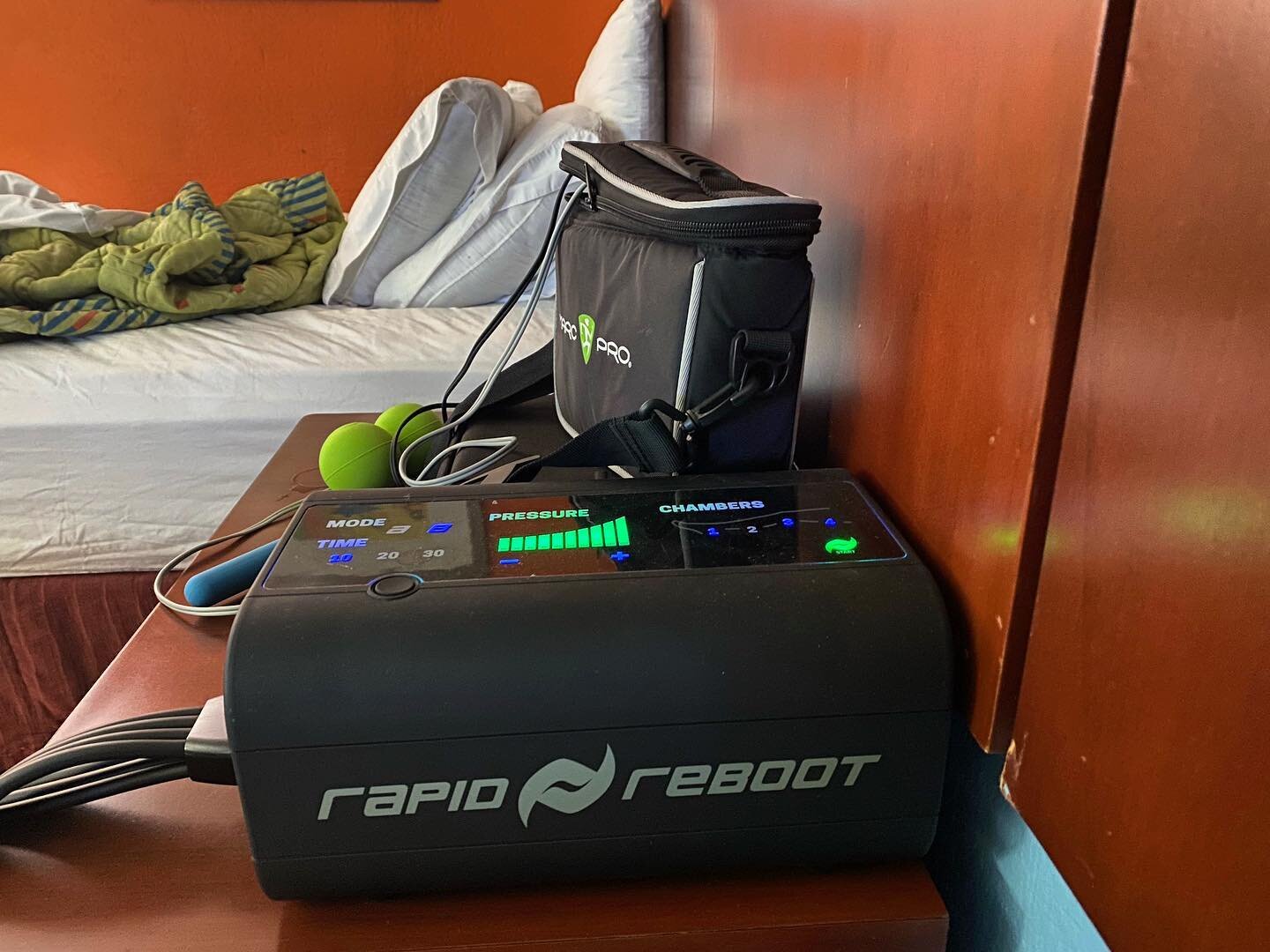 These travel everywhere I go. 
Recovery is key! 🔑 

#rapidreboot #themarcpro #RAD