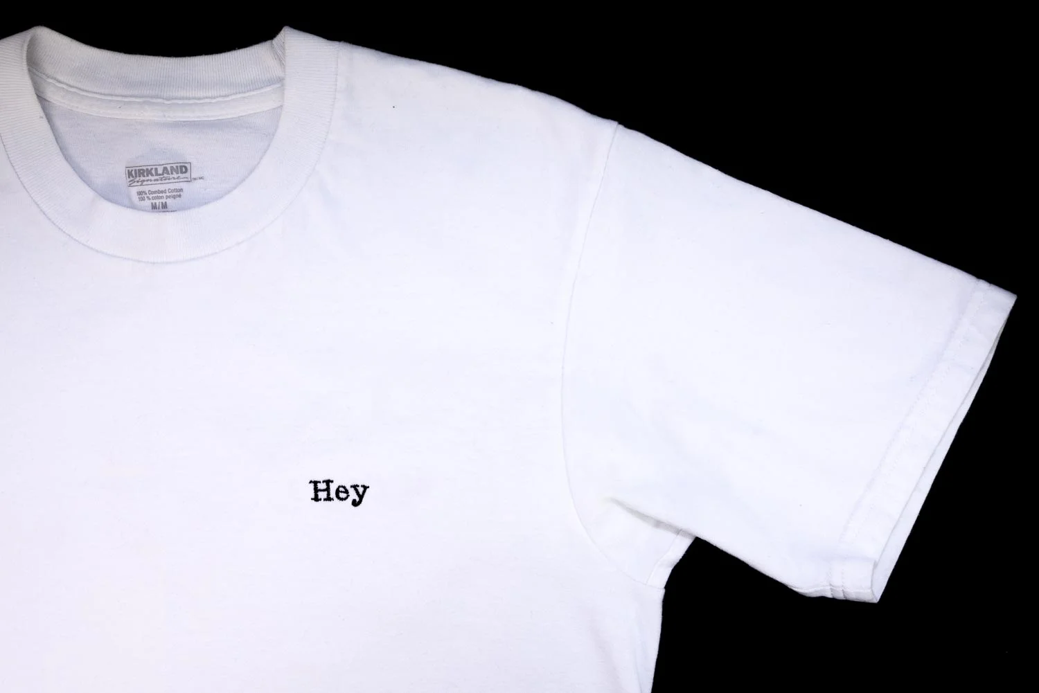 Embroidered t-shirt