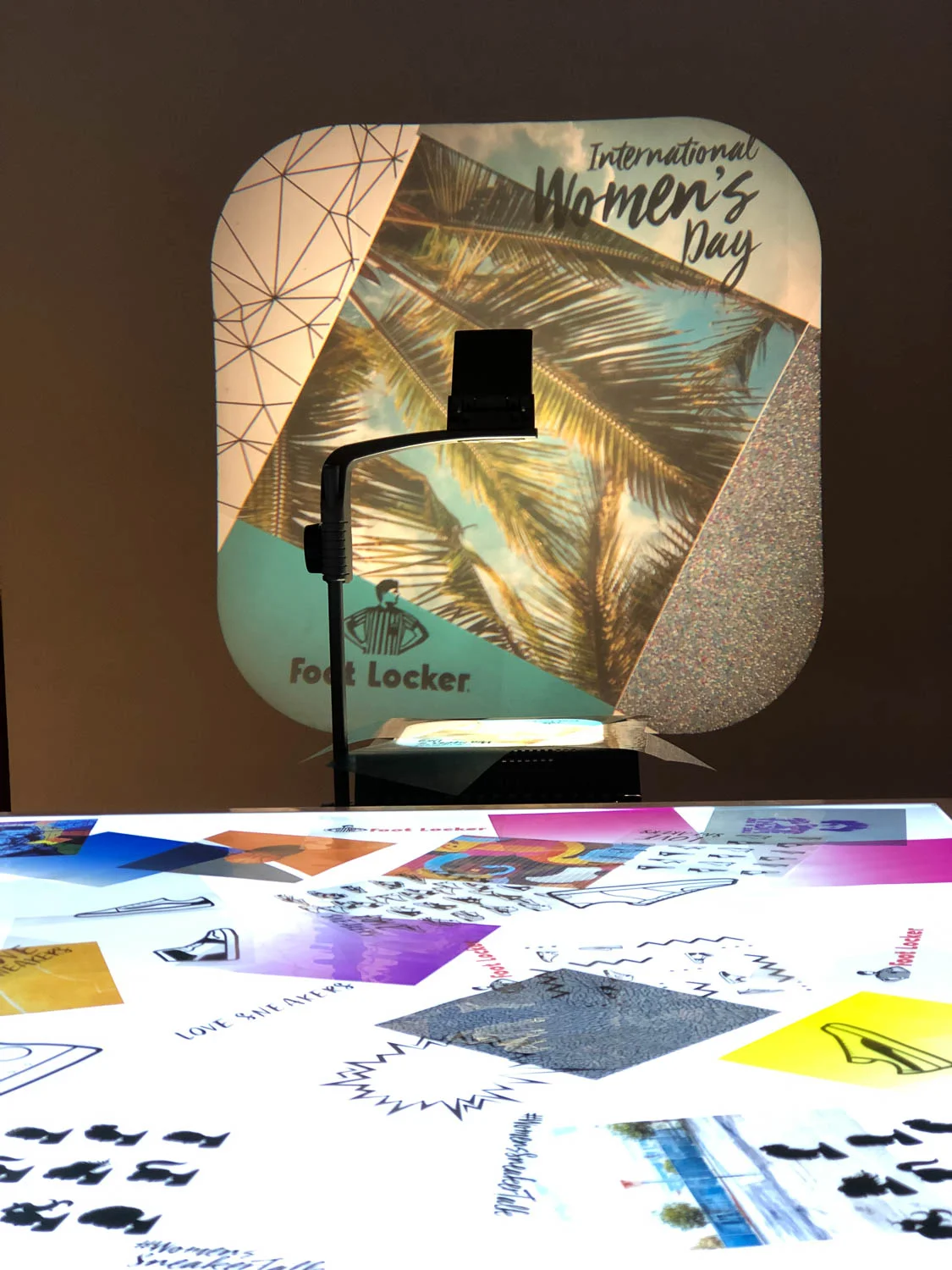 Tool: Light Table + Projector