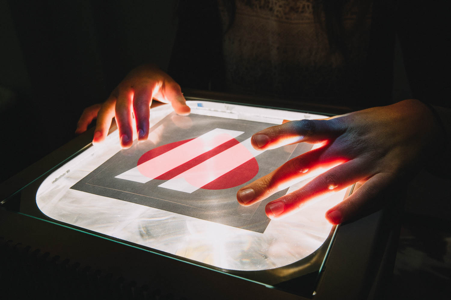 Layering transparencies