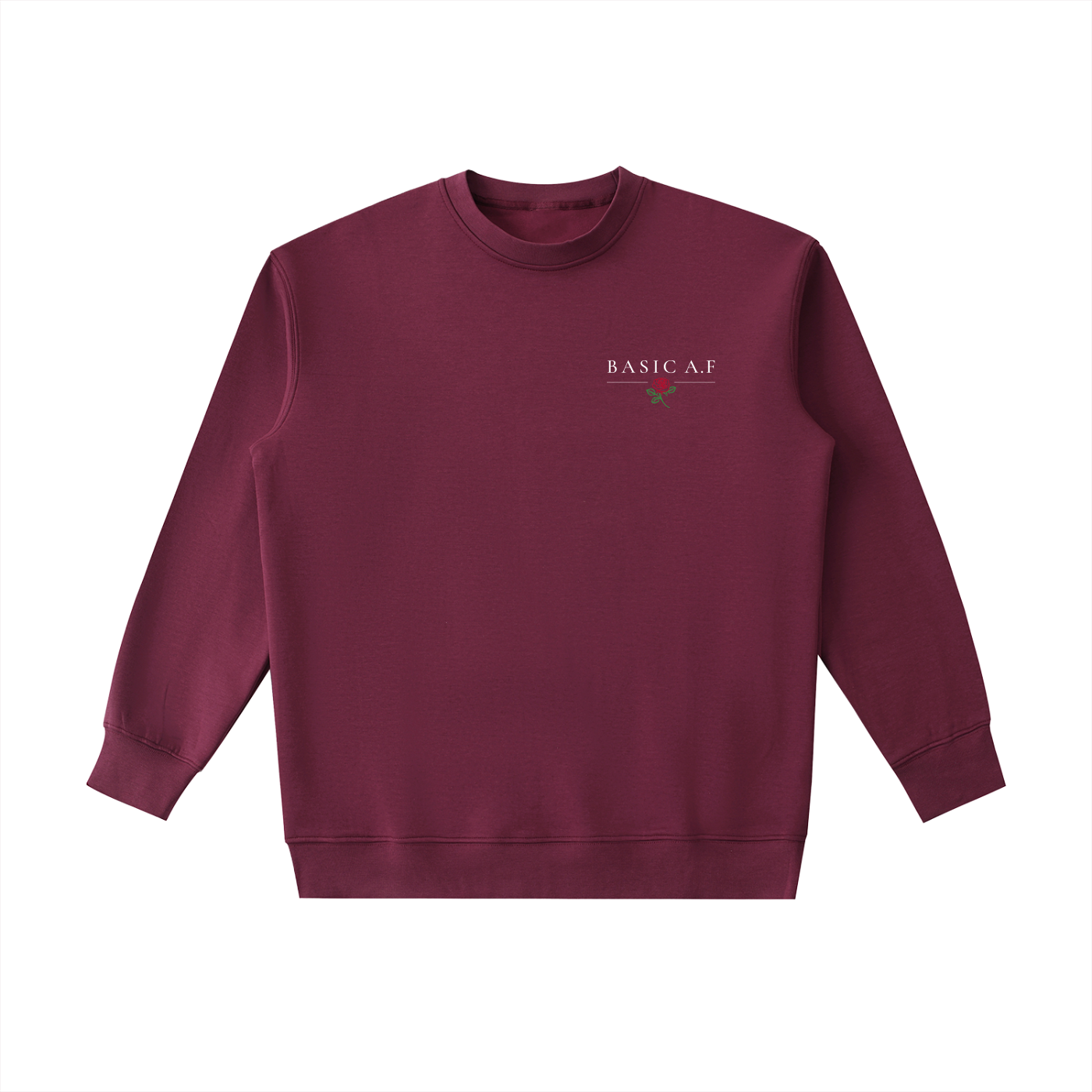BASIC A.F. Heavyweight Crewneck Sweatshirt