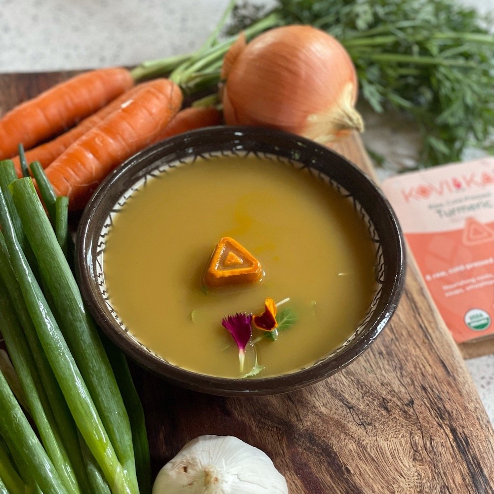 ThaiInspired Ginger Broth — Kovi Kai Elixirs