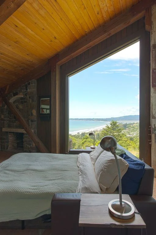 Great view of the ocean from the master bedroom.