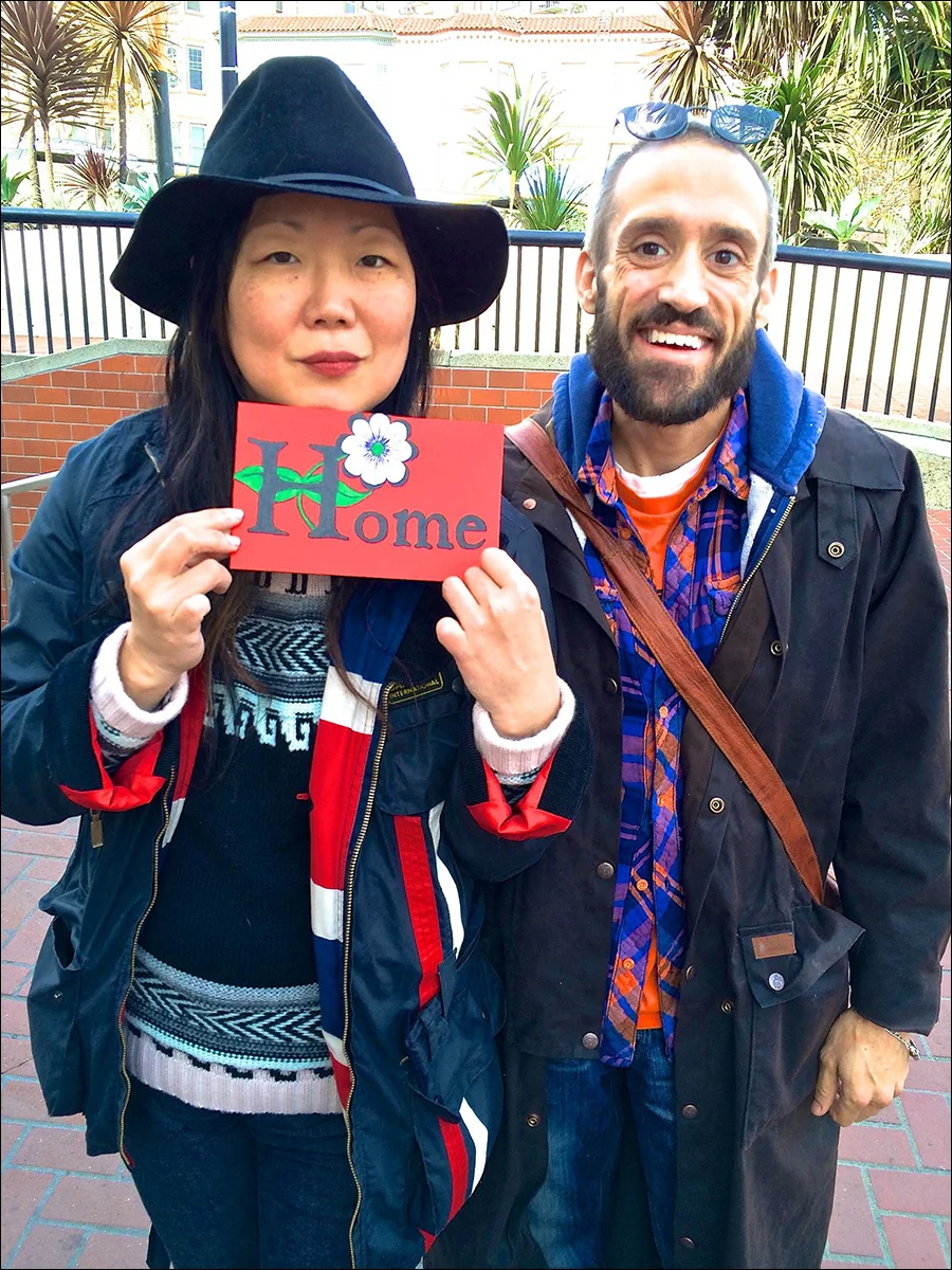 Margaret Cho supports Better Homes & Gardens Today with Christopher Statton
