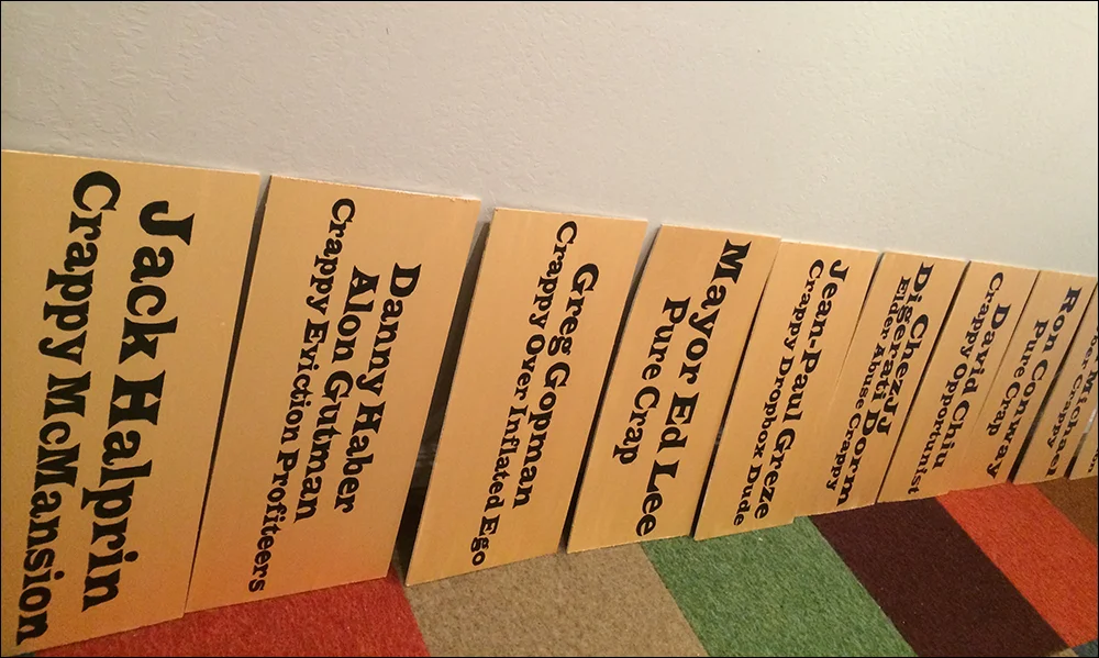 Crappy Signs ready to go!