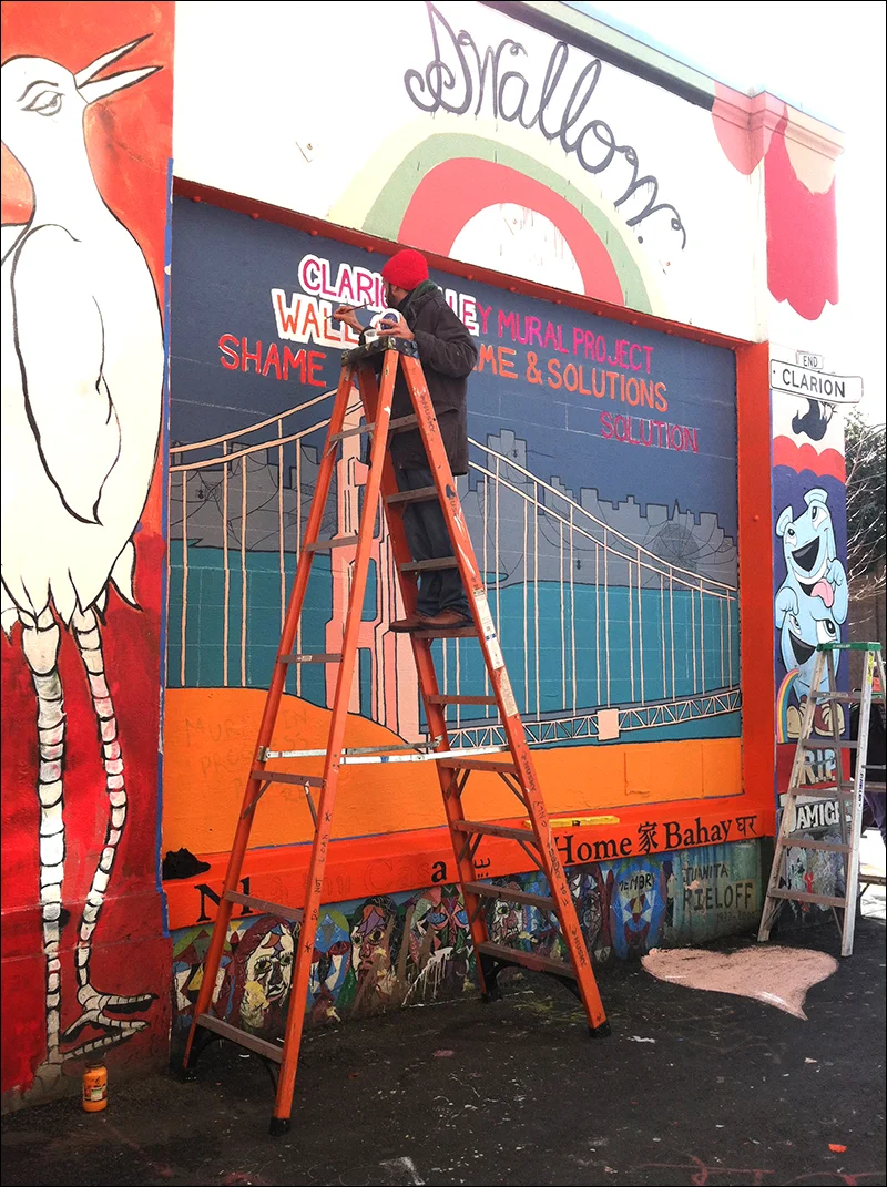Christopher Statton painting
