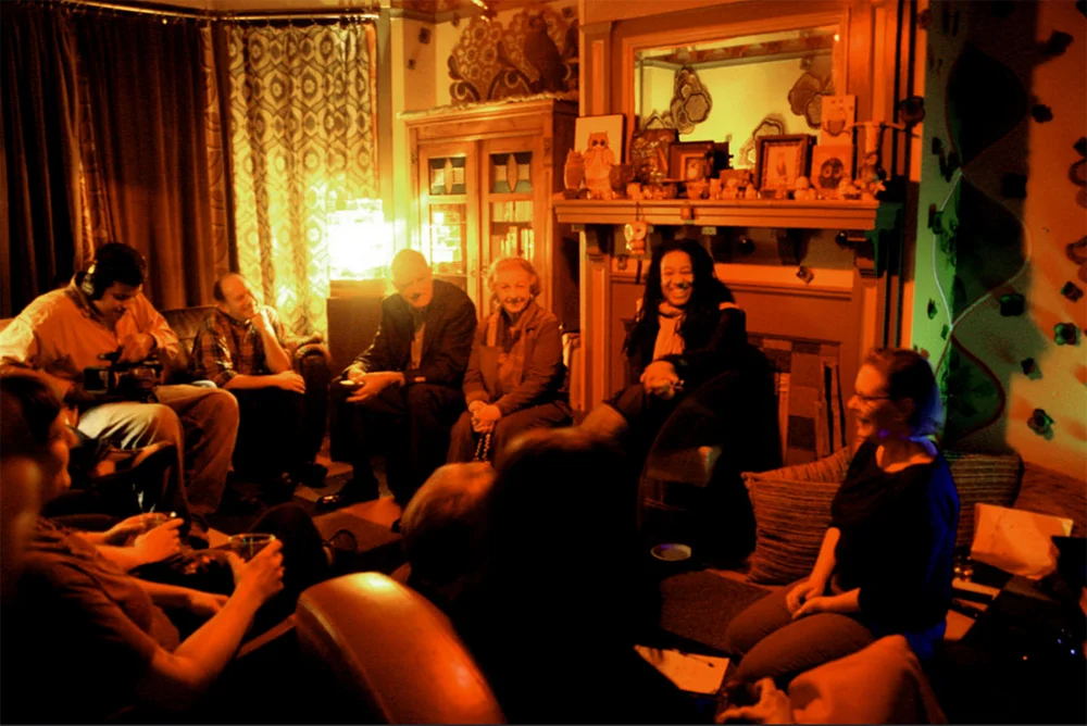 Lise Swenson’s screening of Mr. Gary on the Feedback Show on location