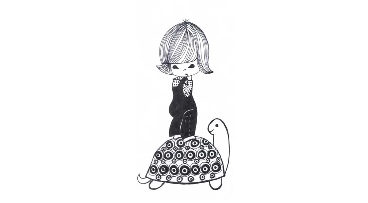 Girl with Turtle