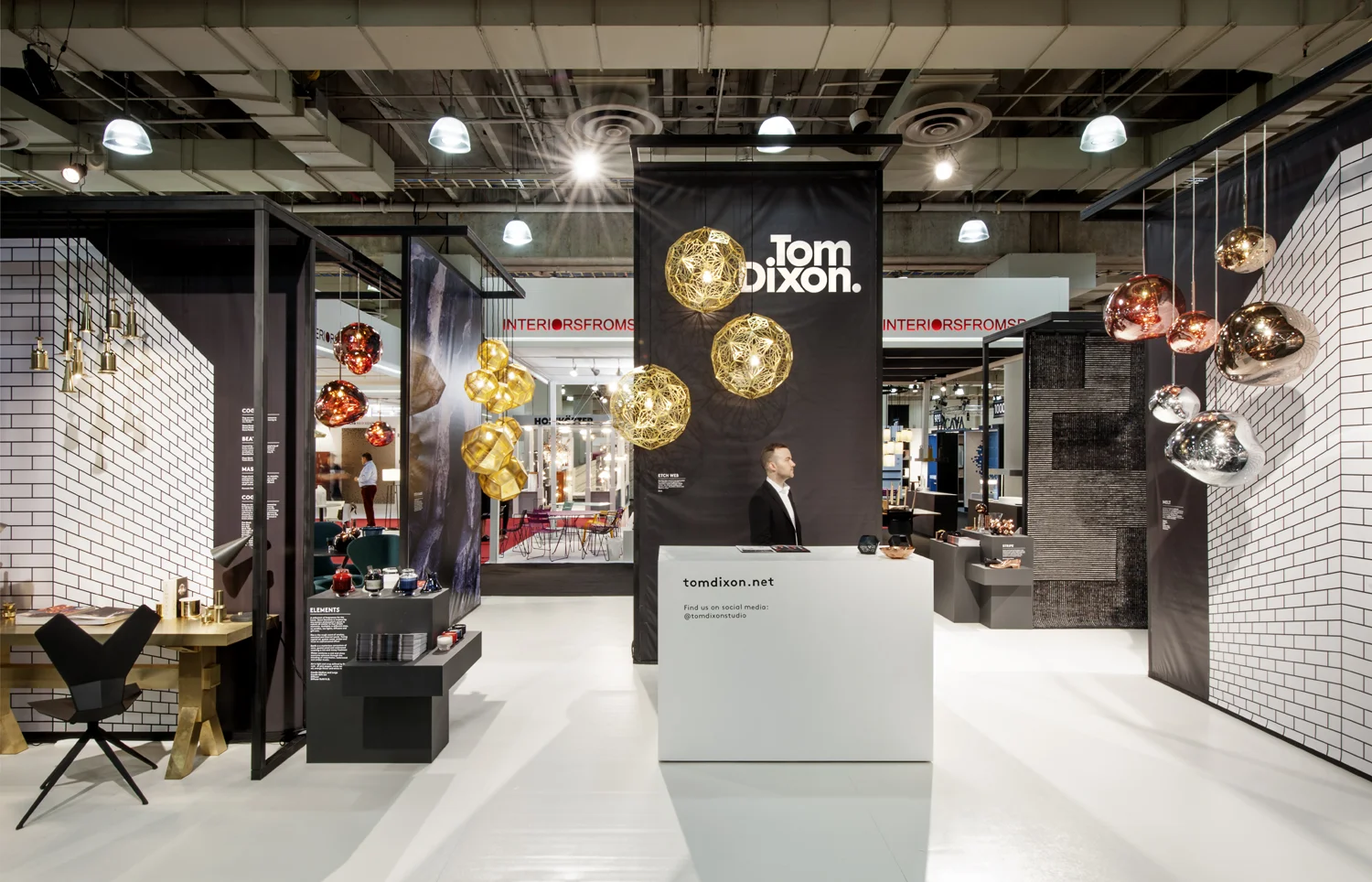 Tom Dixon Booth at Javitts Center, Design Research, May 2015