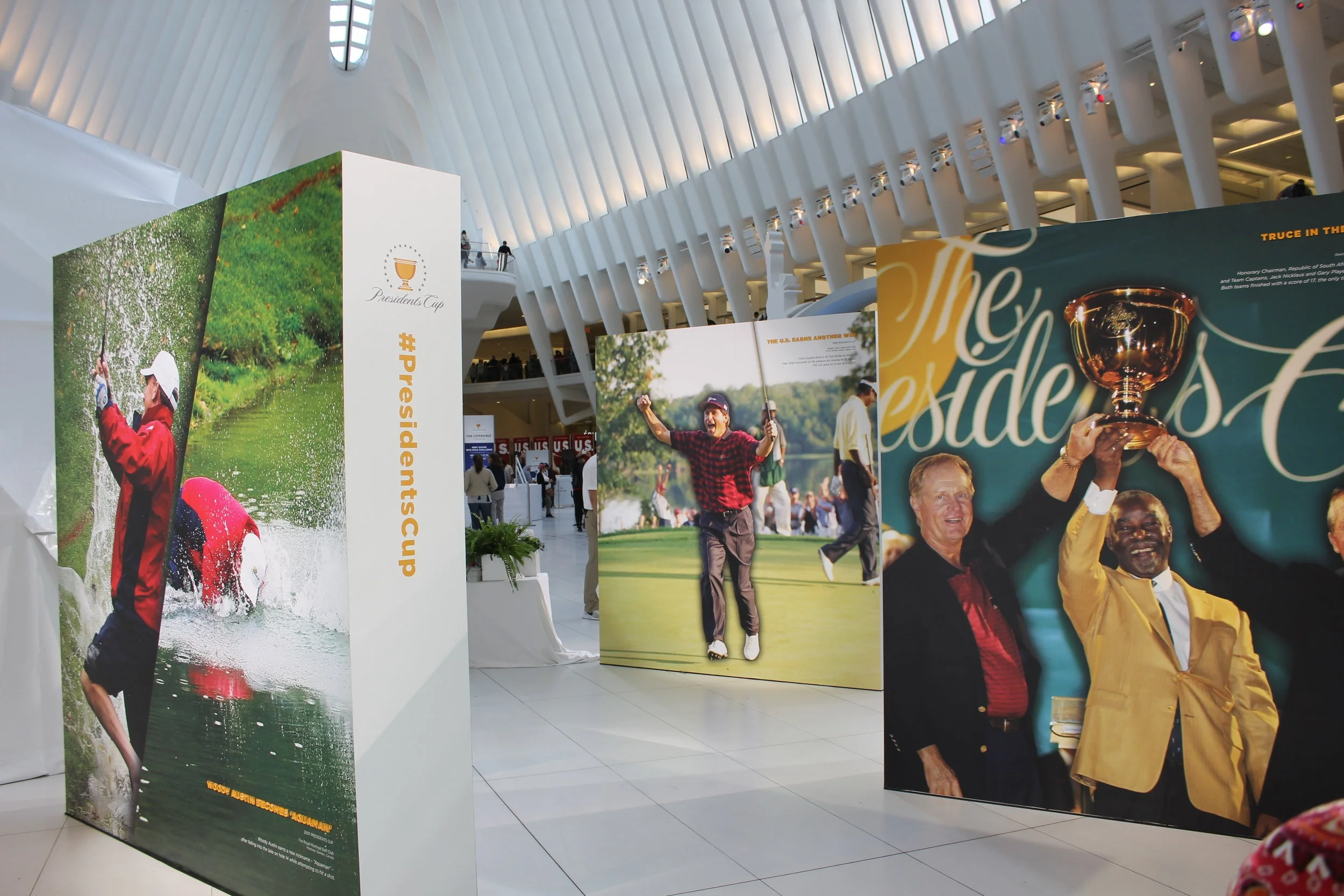 President's Cup: Fan Experience at Oculus, Rooftop2 Productions, Sep. 2017