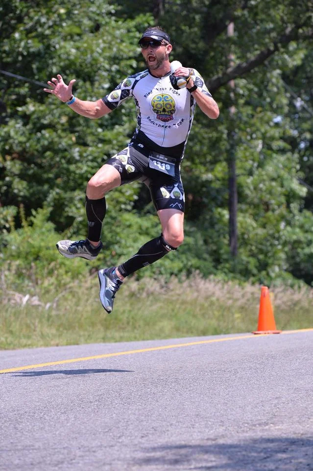 Jumping on the run
