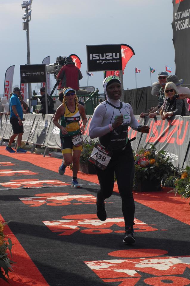 Coach_Terry_Wilson_Pursuit_of_The_Perfect_Race_IRONMAN_70.3_World_Championships_Khadijah_Diggs_Finish.JPG