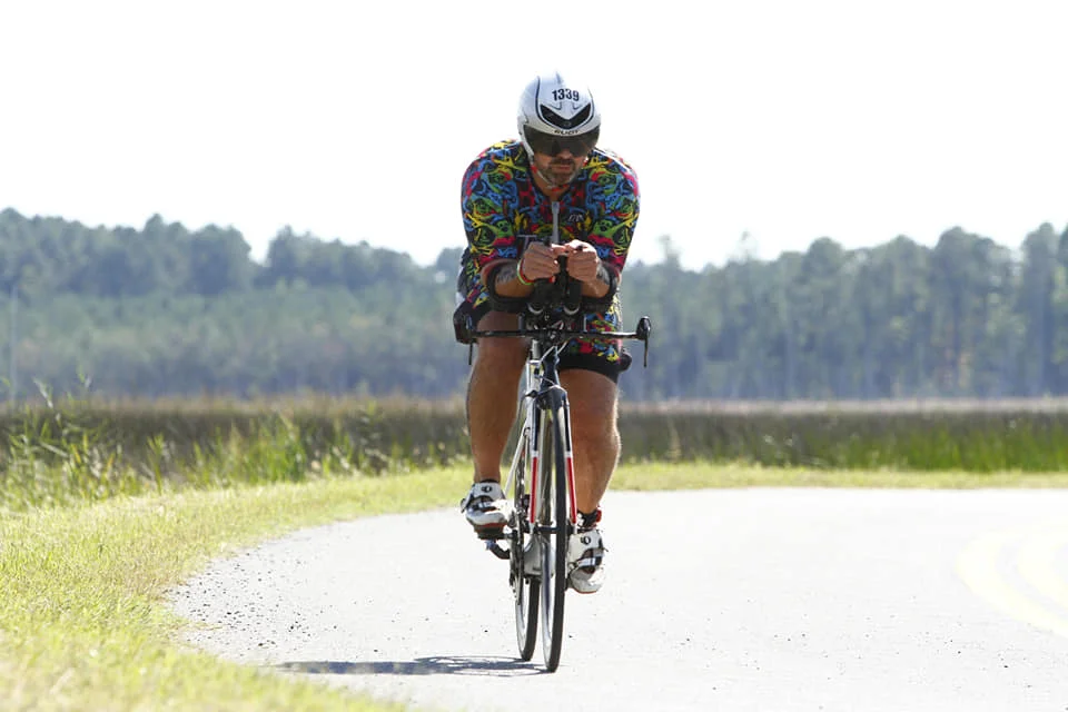 On the bike