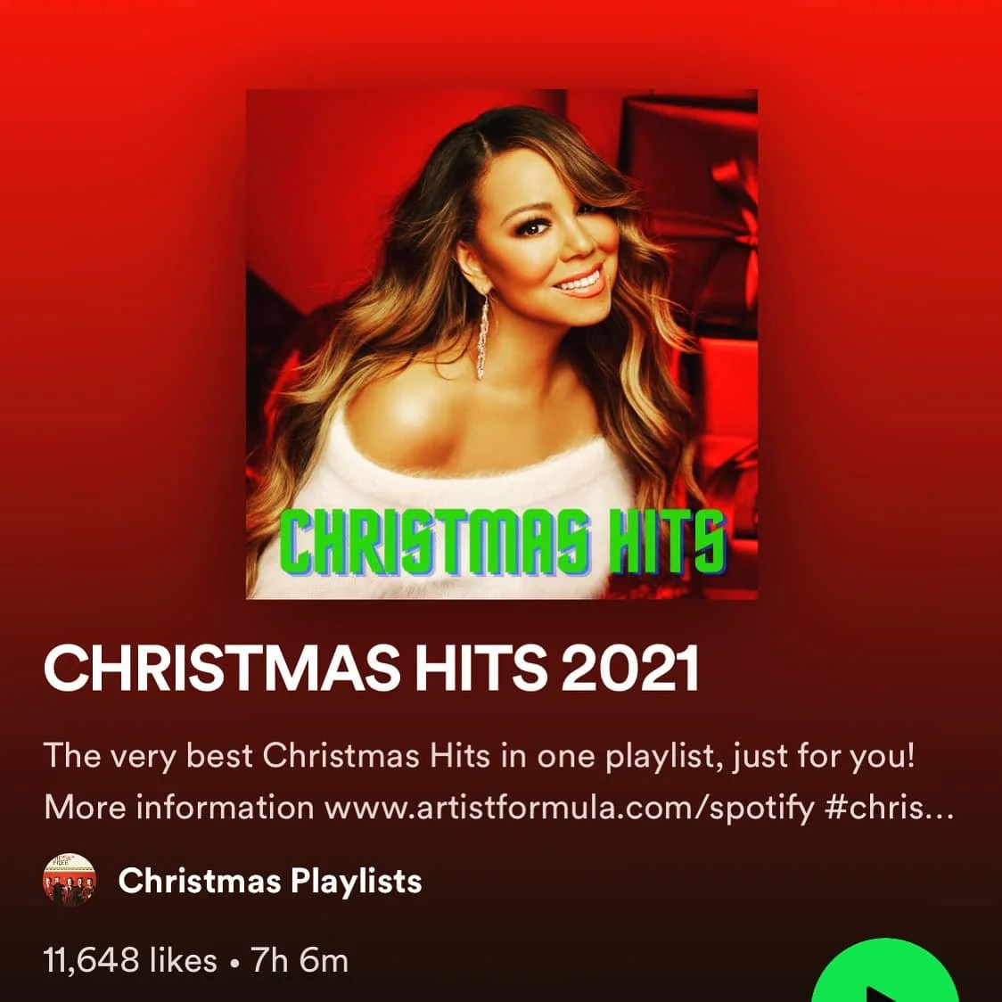 CHRISTMAS HITS 2021 ON SPOTIFY! 