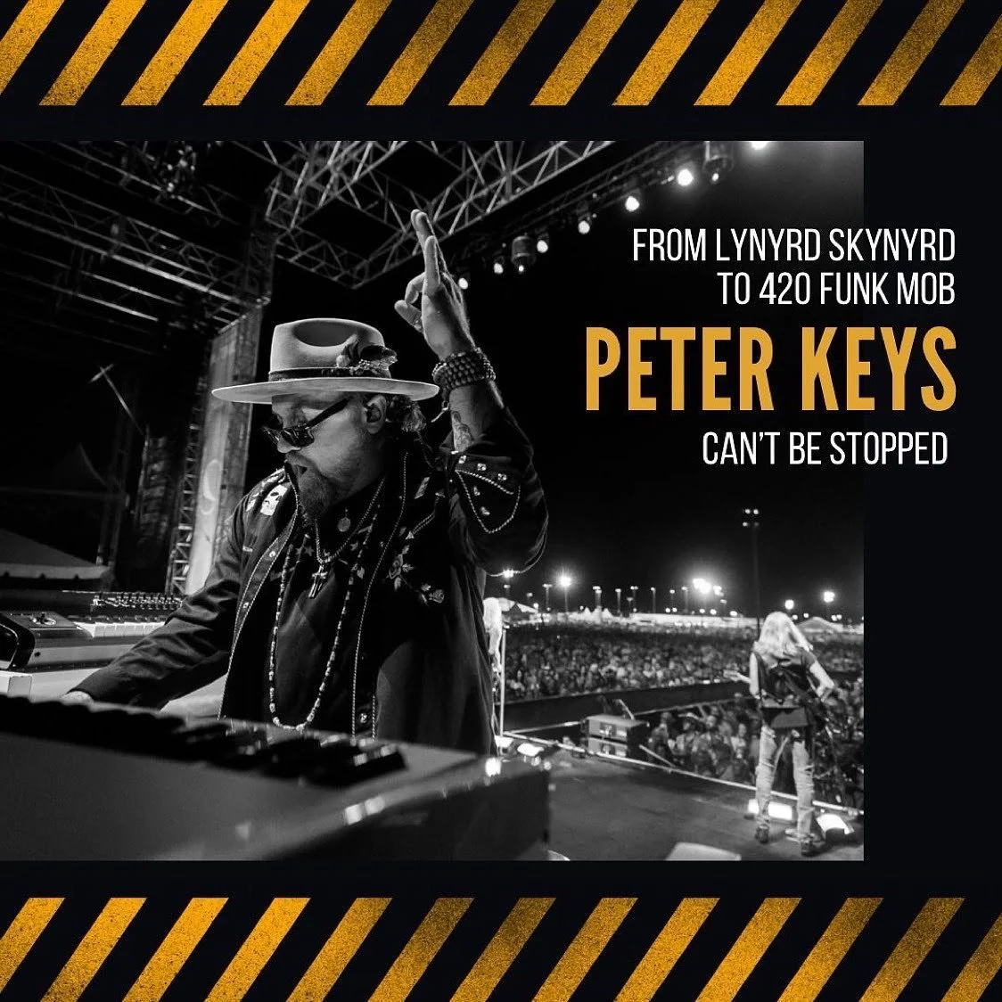 Peter Keys from Lynyrd Skynyrd now featured in Bridge Music Magazine!