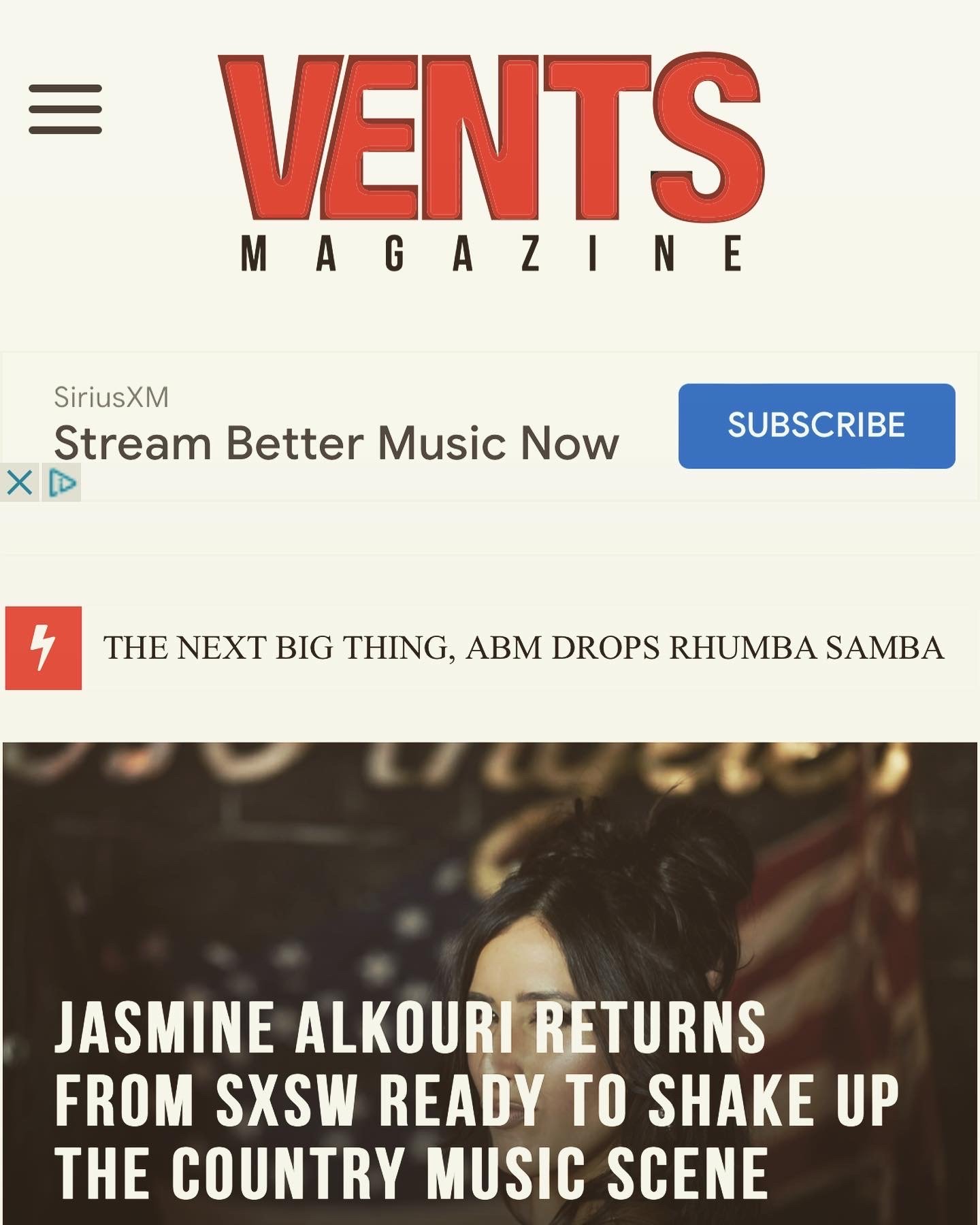 Jasmine Alkouri now featured in VENTS MAGAZINE!