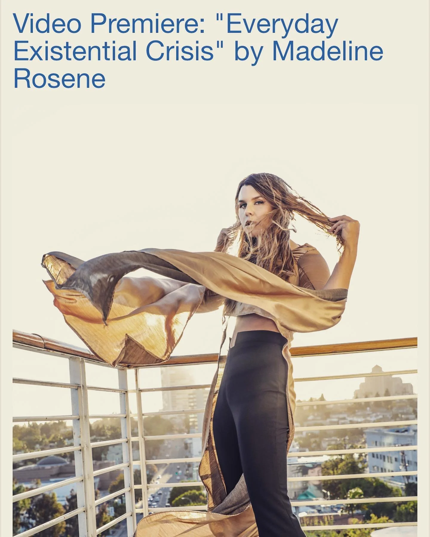 Madeline Rosene now featured in The Big Takeover Magazine!