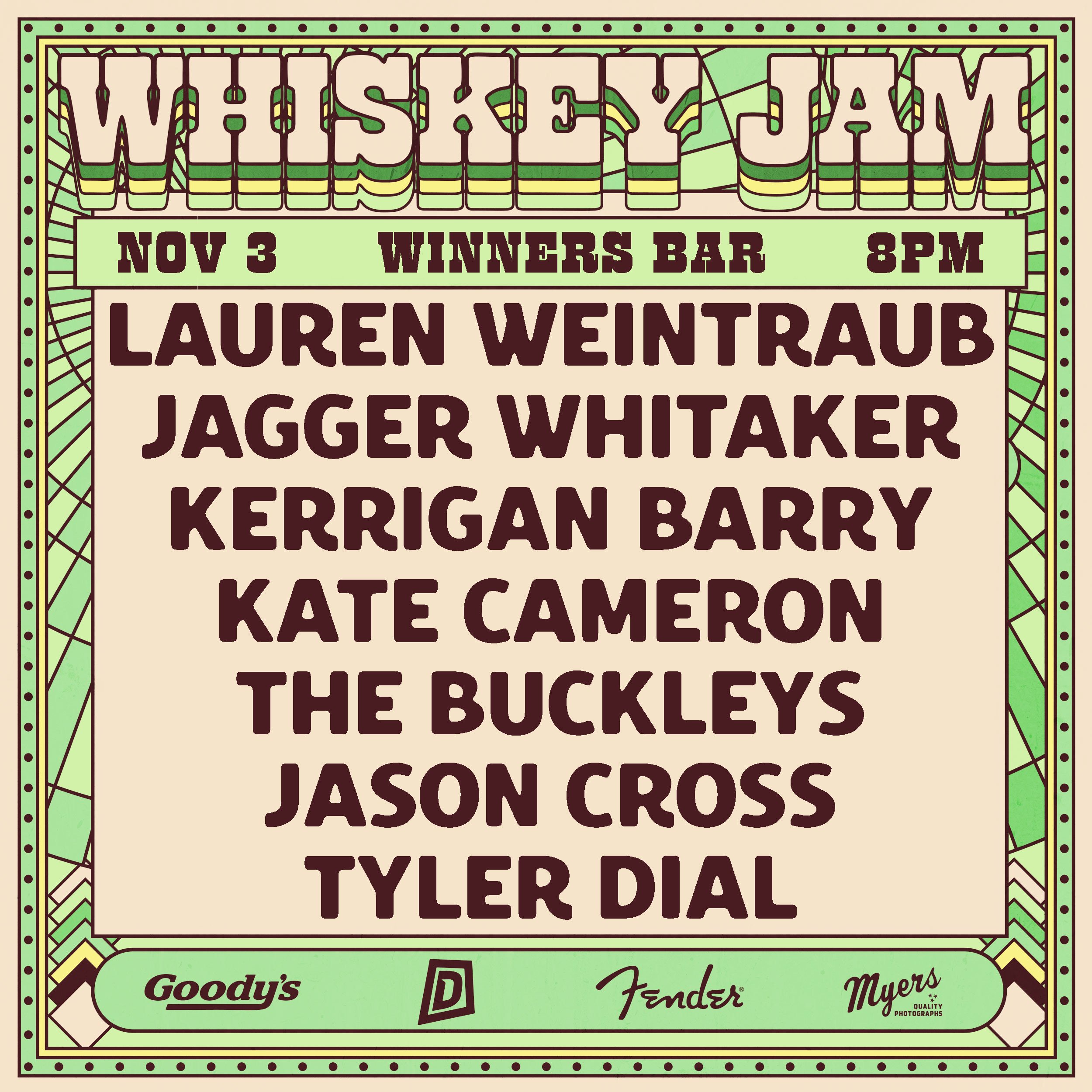 Recording Artist Kerrigan Barry Featured at The Whiskey Jam!