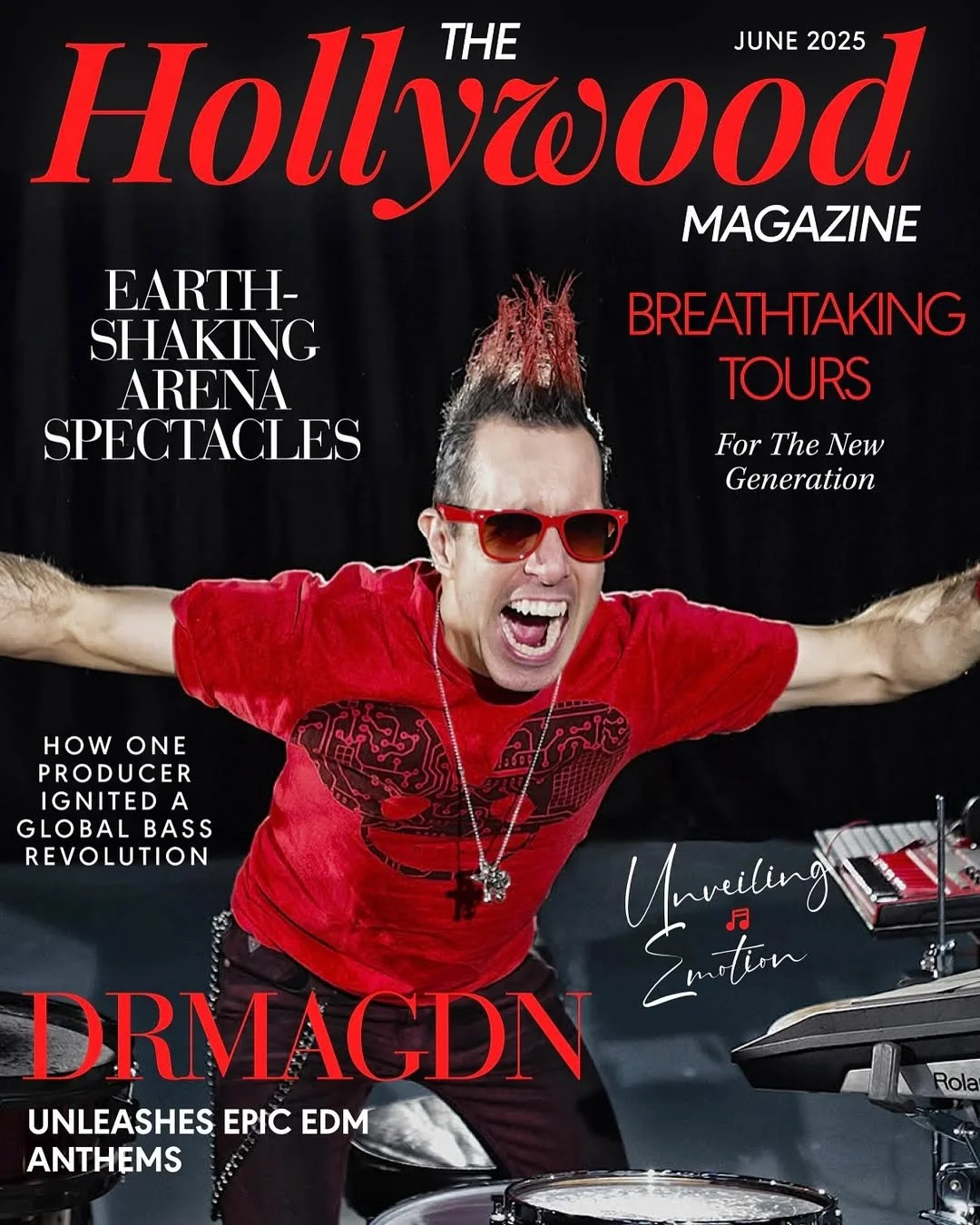 Artist DRMAGDN now featured in Hollywood Magazine