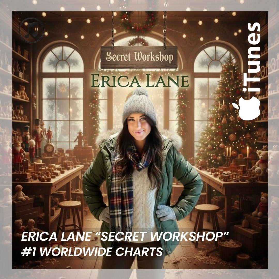 Erica Lane Charts #1 in Worldwide iTunes Official Apple Charts! 