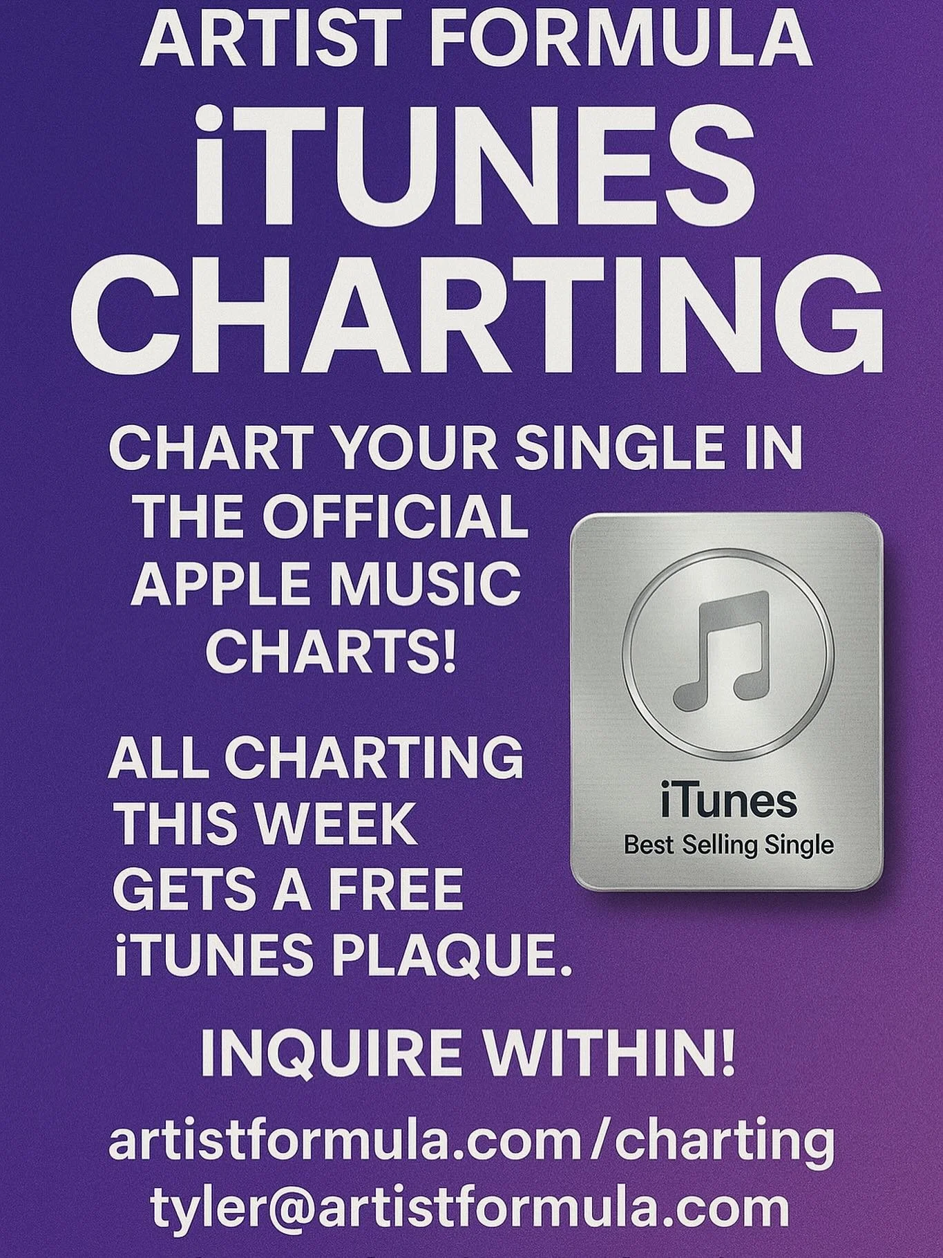 iTunes Charting now available!