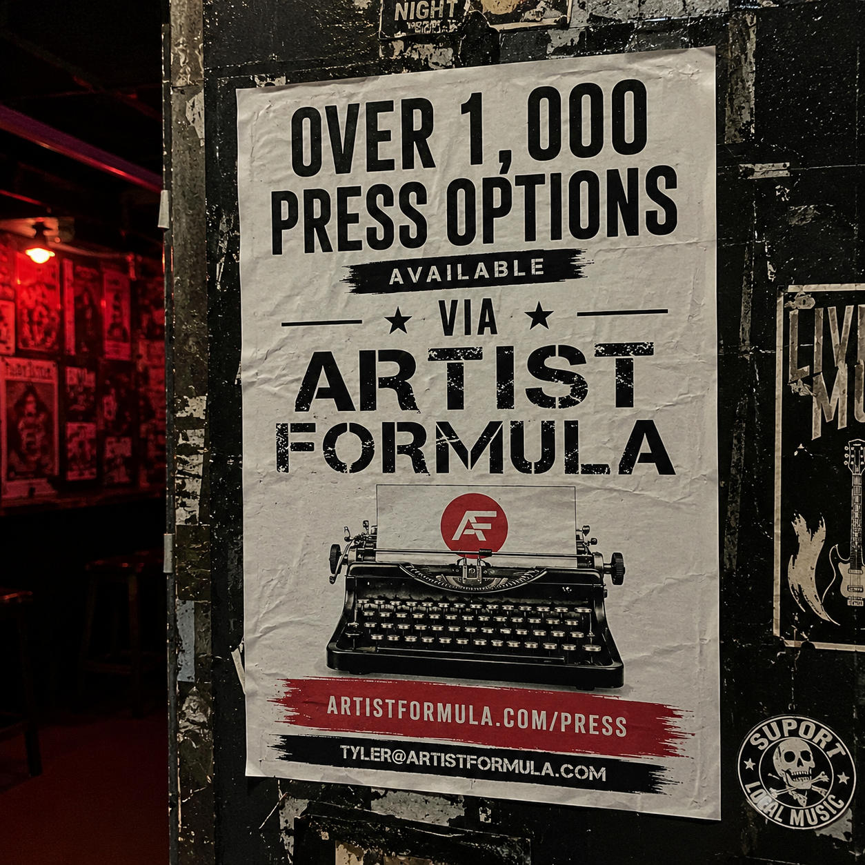 Over 1,000 press options with HIGH SEO for artists, brands, entrepreneurs... 