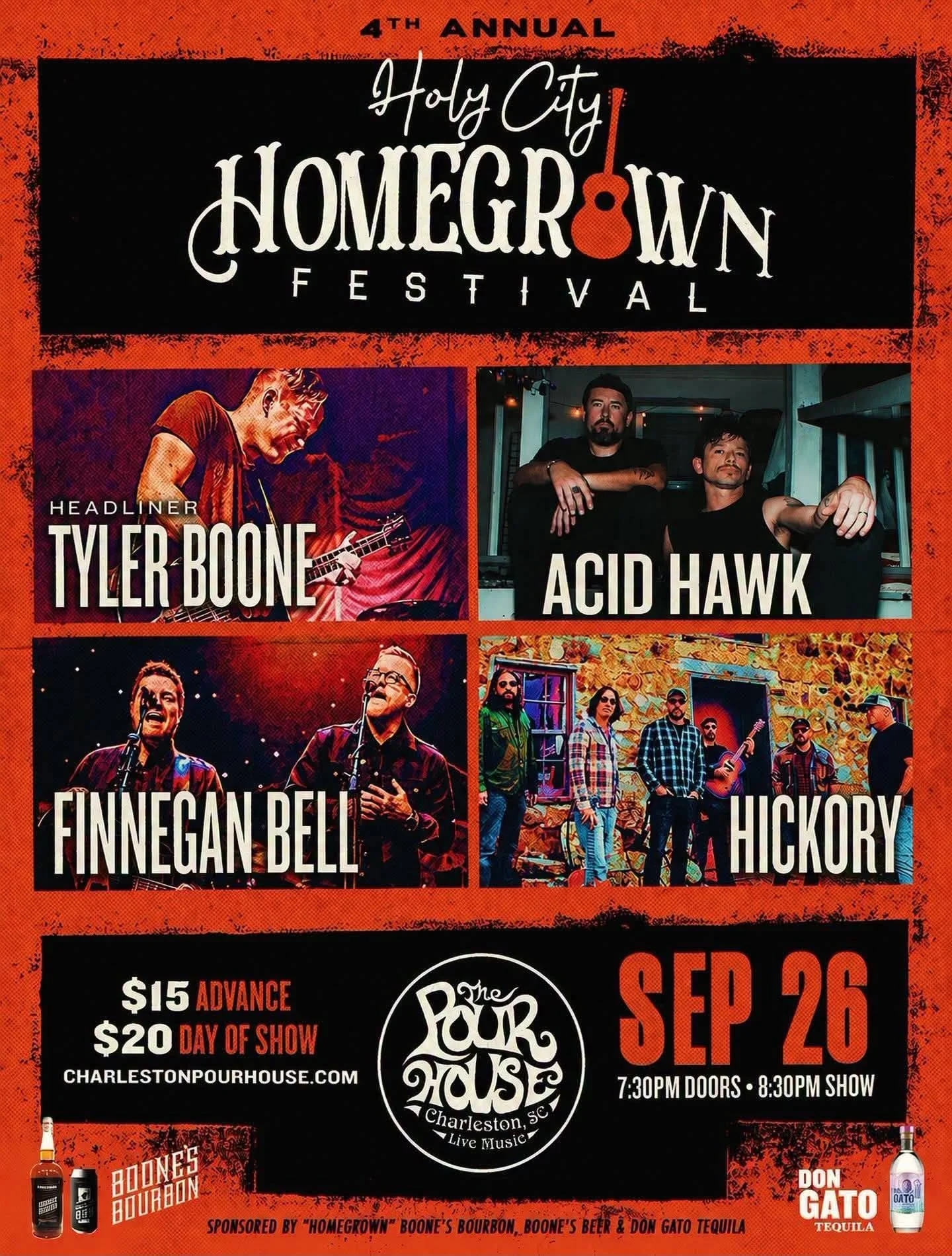 Holy City Homegrown Festival - 4th annual September 26 in Charleston, SC!