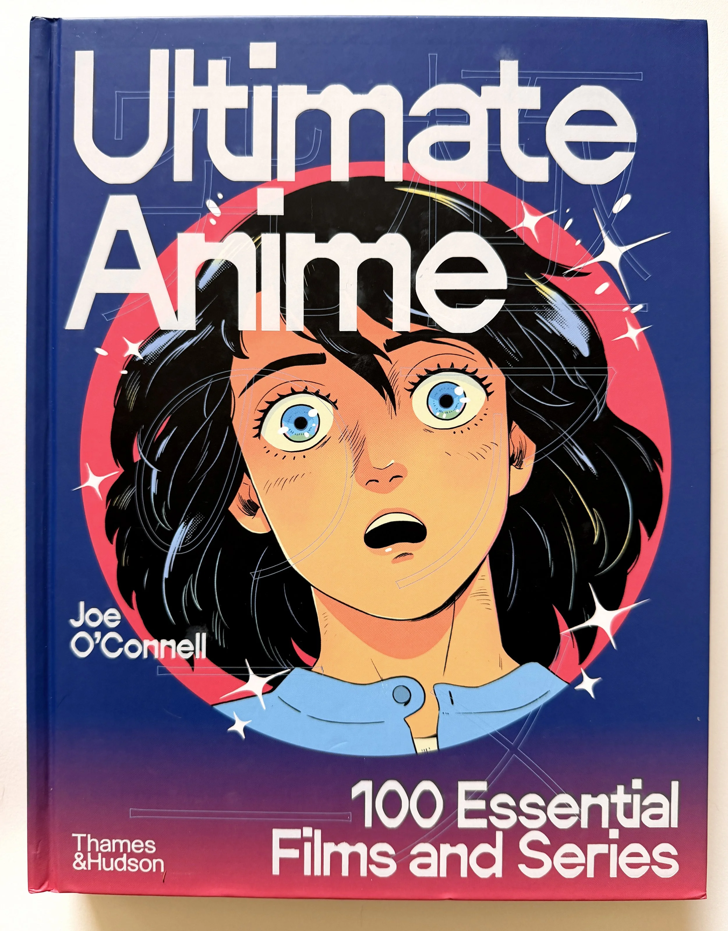 Cover, spine and back cover illustrations for Ultimate Anime: 100 Essential Films and Series by Joe O'Connell. 

Published by Thames & Hudson