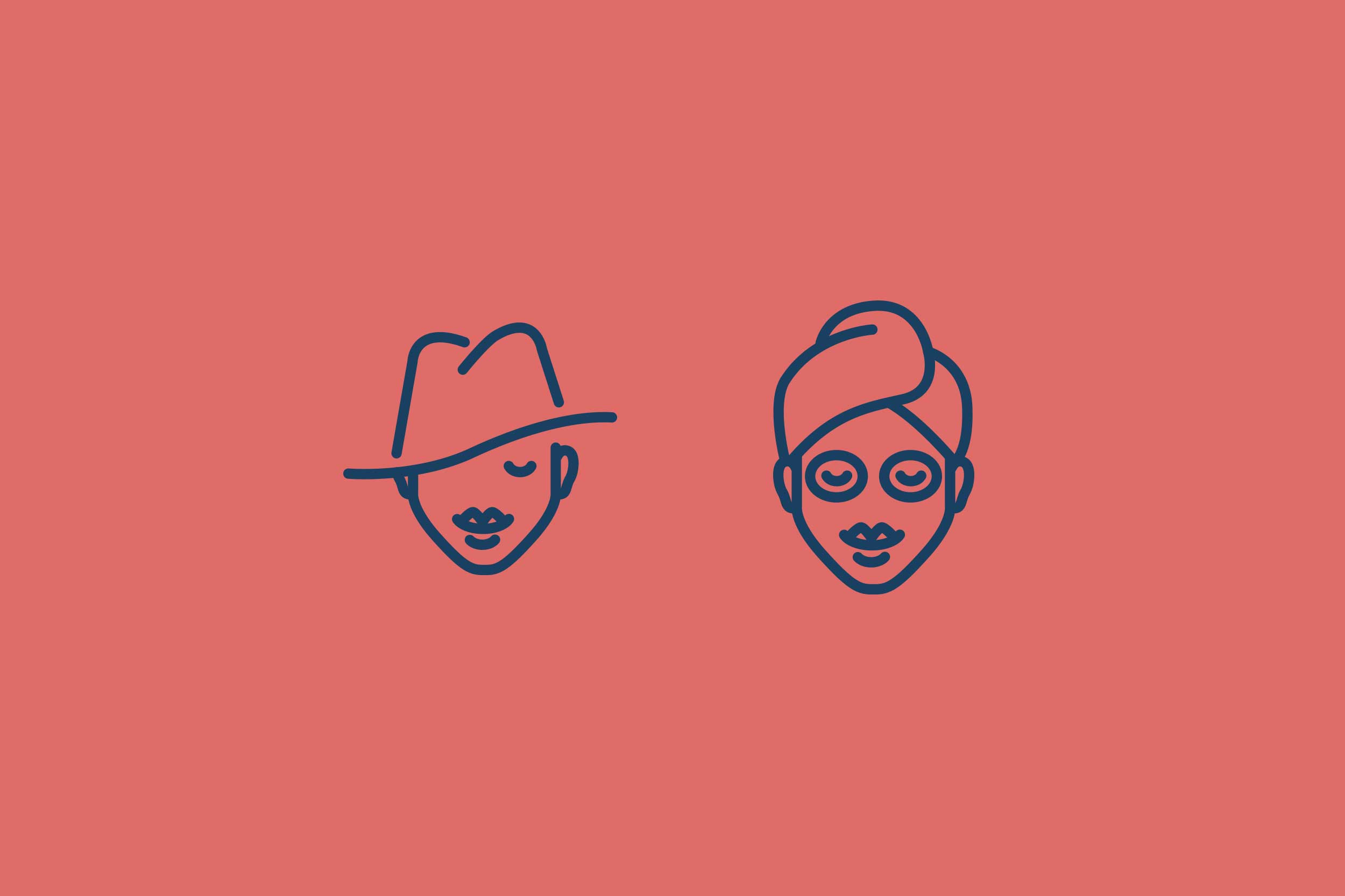Style and Skin Type icons designed for the Wheesearch brand that is used across all channels.