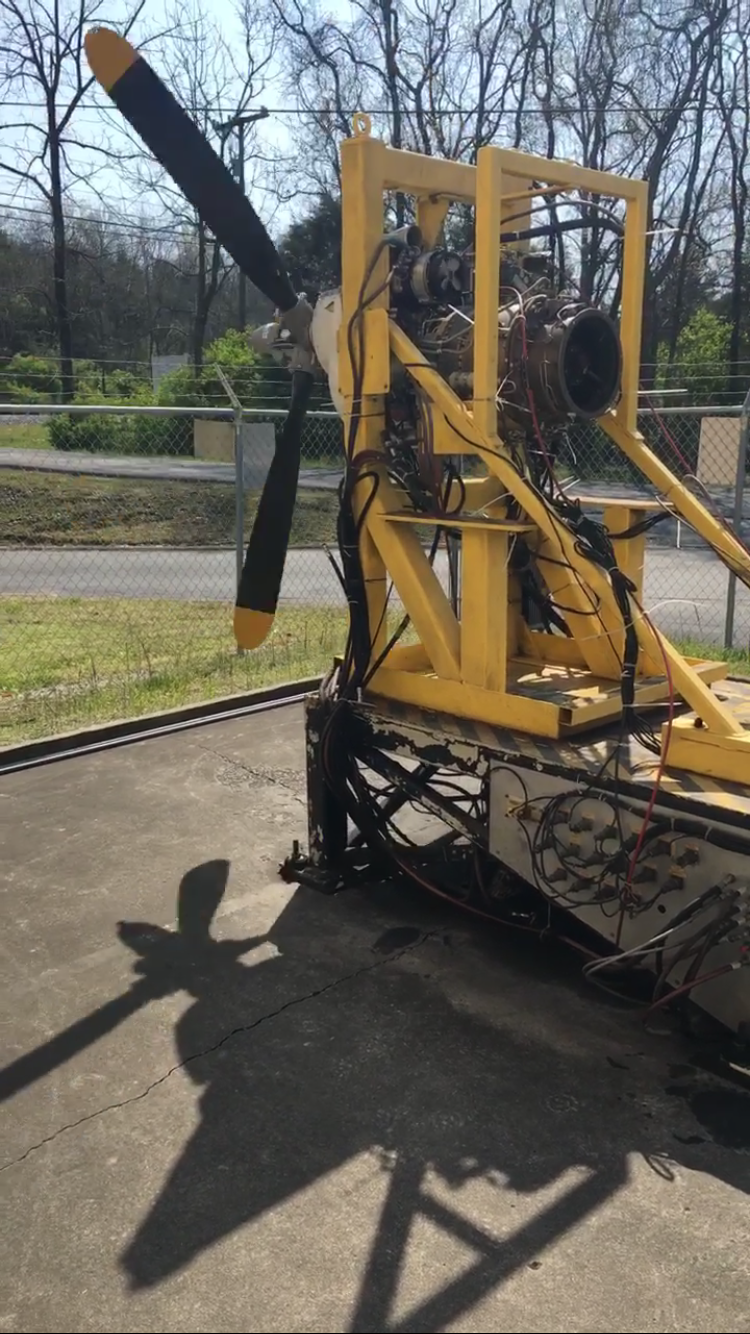 Test Cell Start Up TPE331-10T 